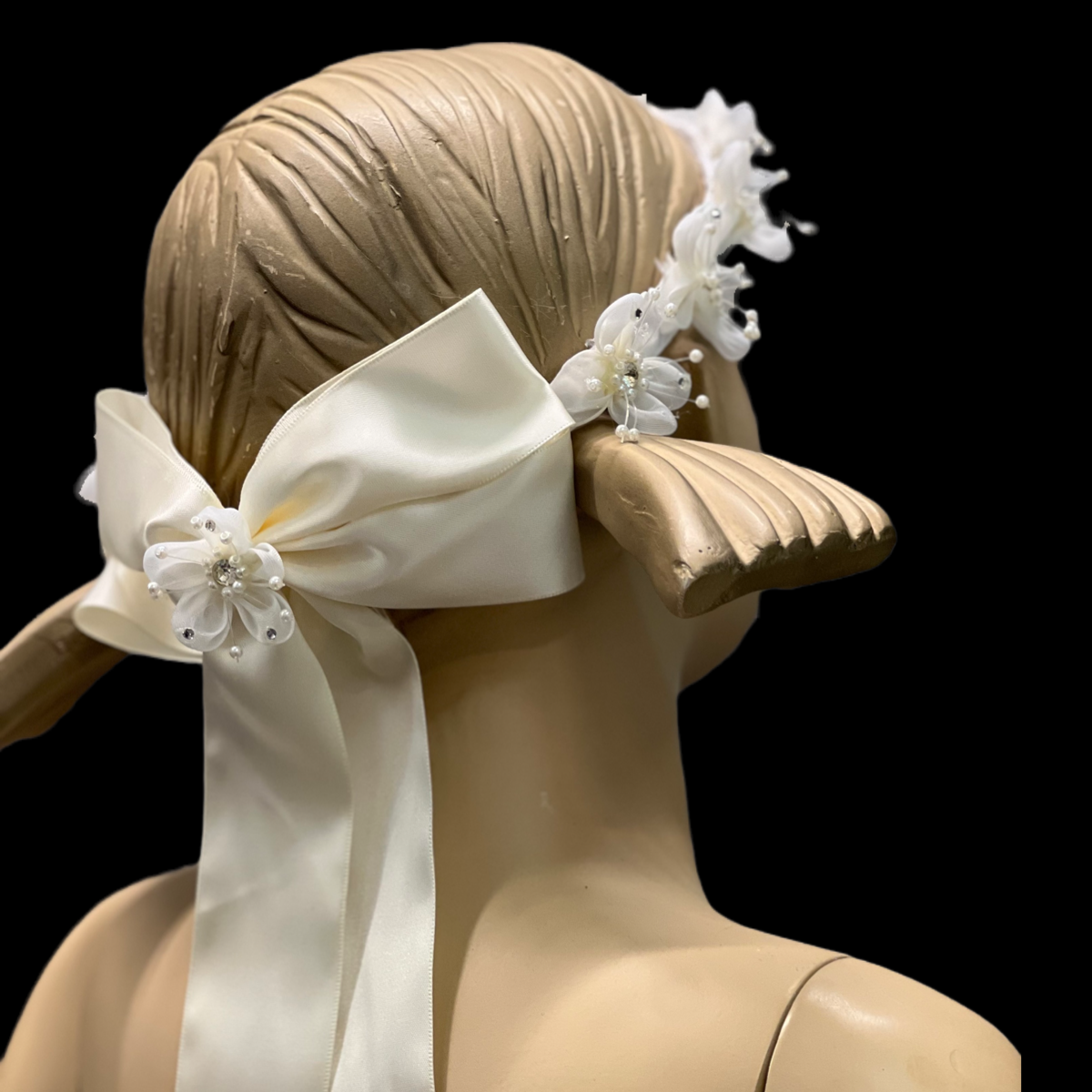 Ivory Flower Crown