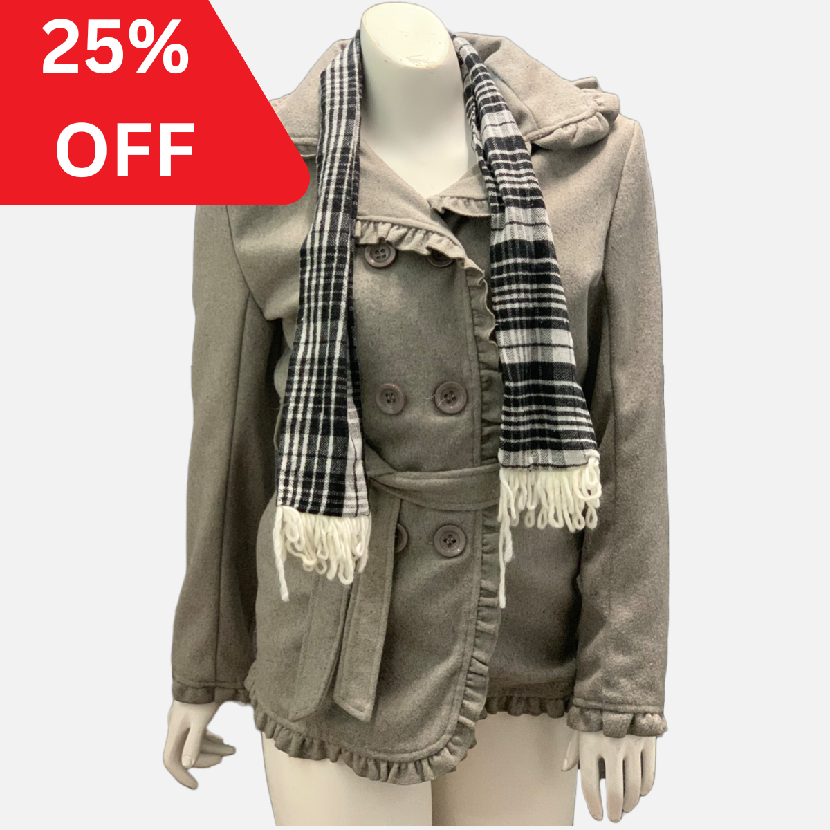 Grey girls jacket on sale
