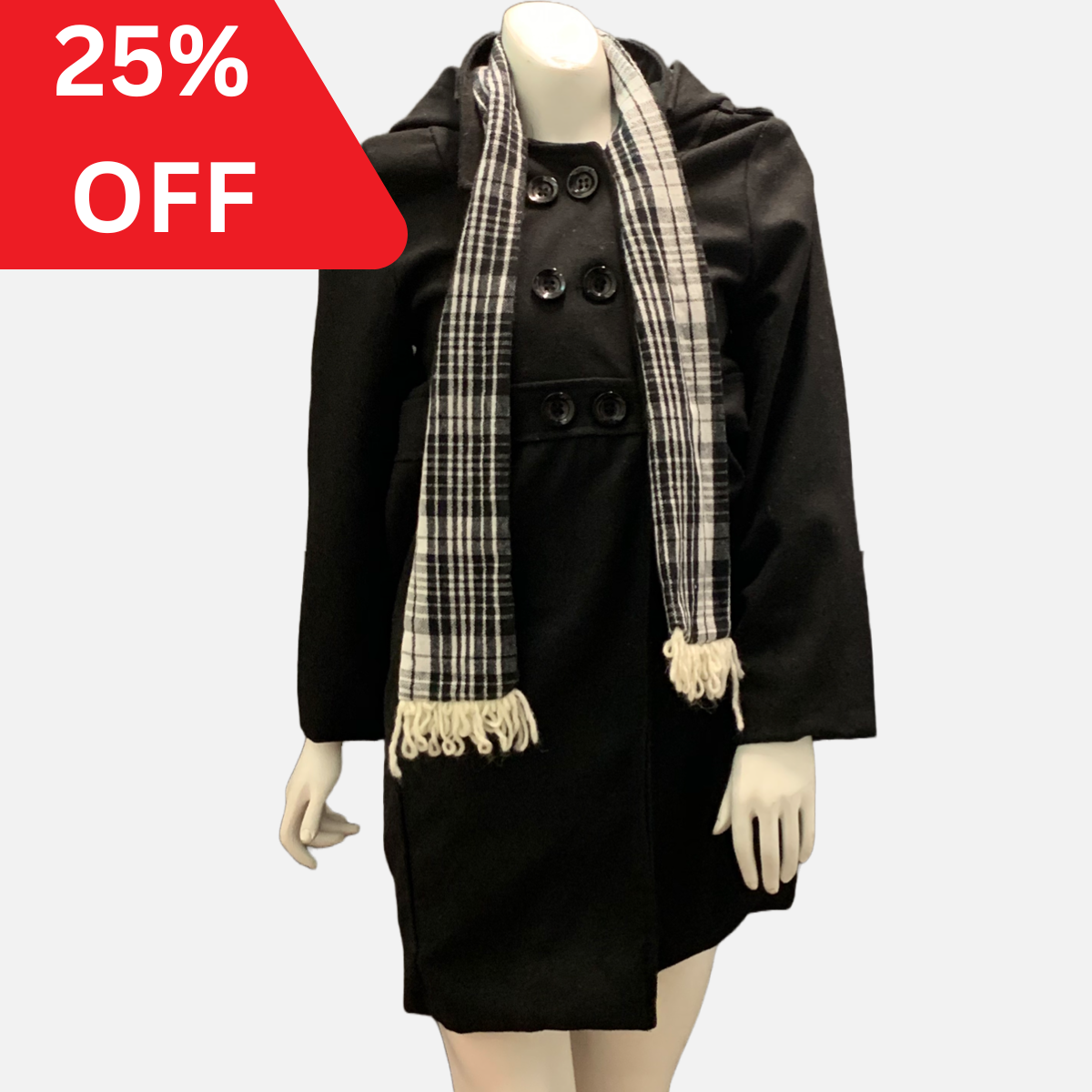 Black felt jacket discount