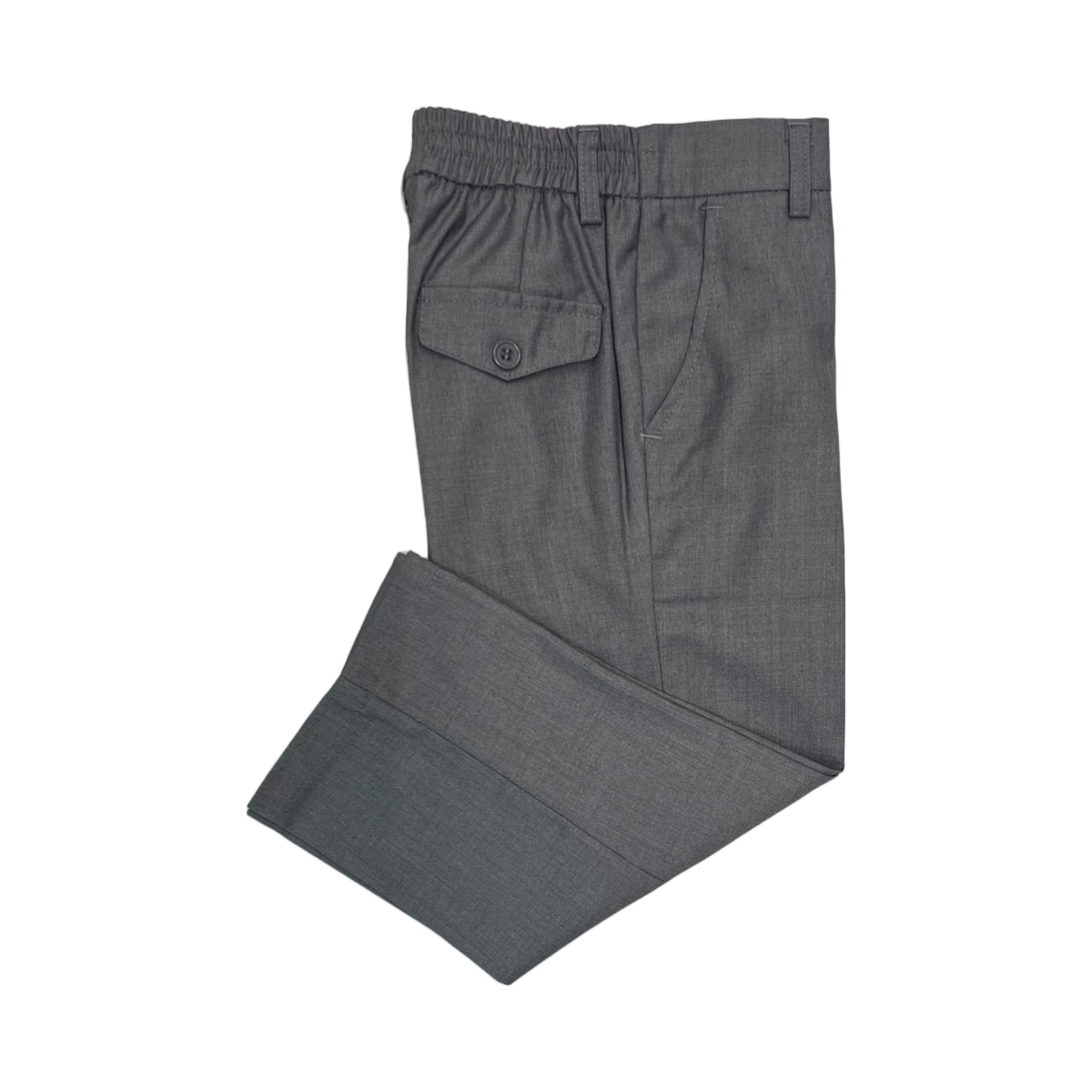 Fancy Kids 4-Piece Grey Vest Set