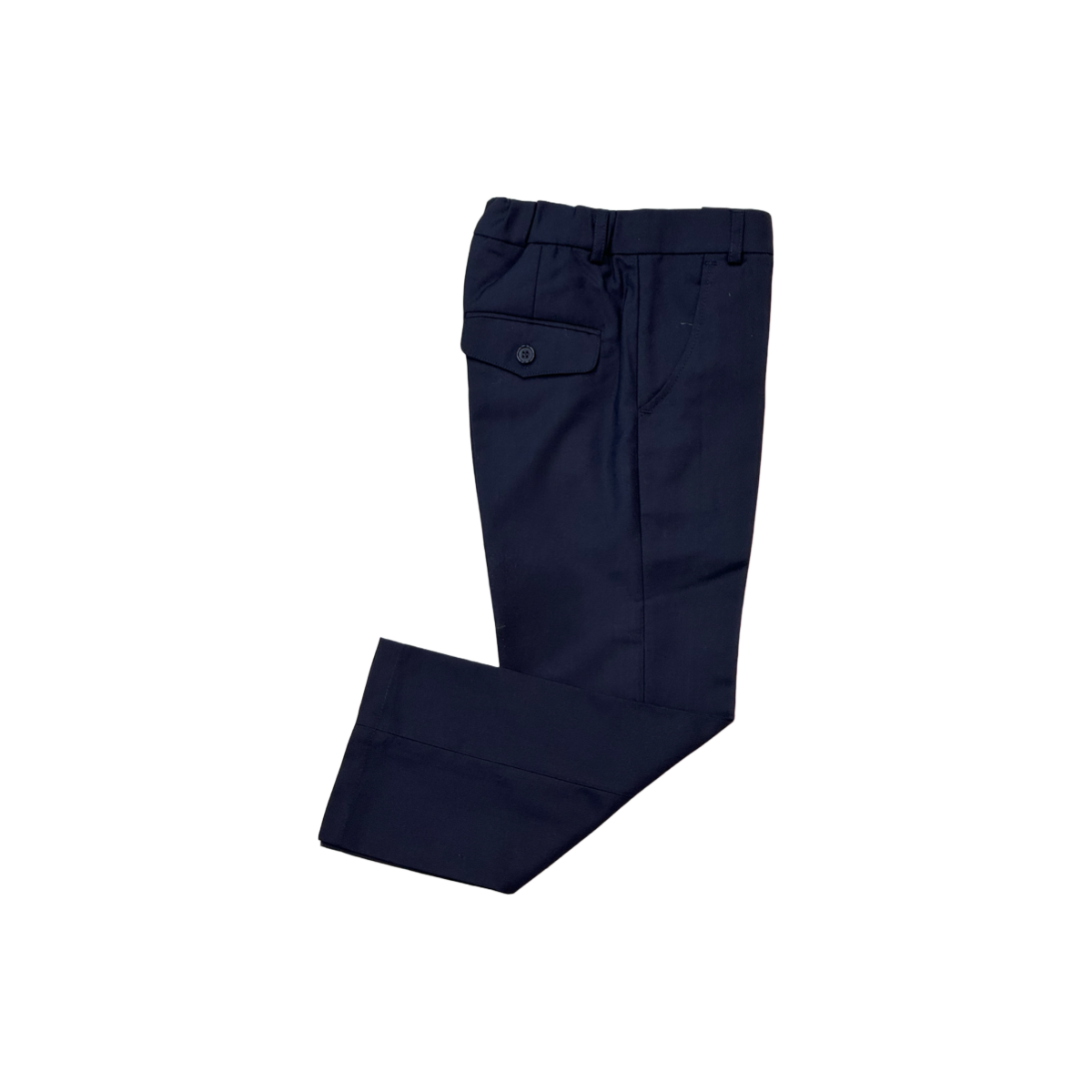 Fancy kids Modern Fit 5-Piece Navy Blue Suit