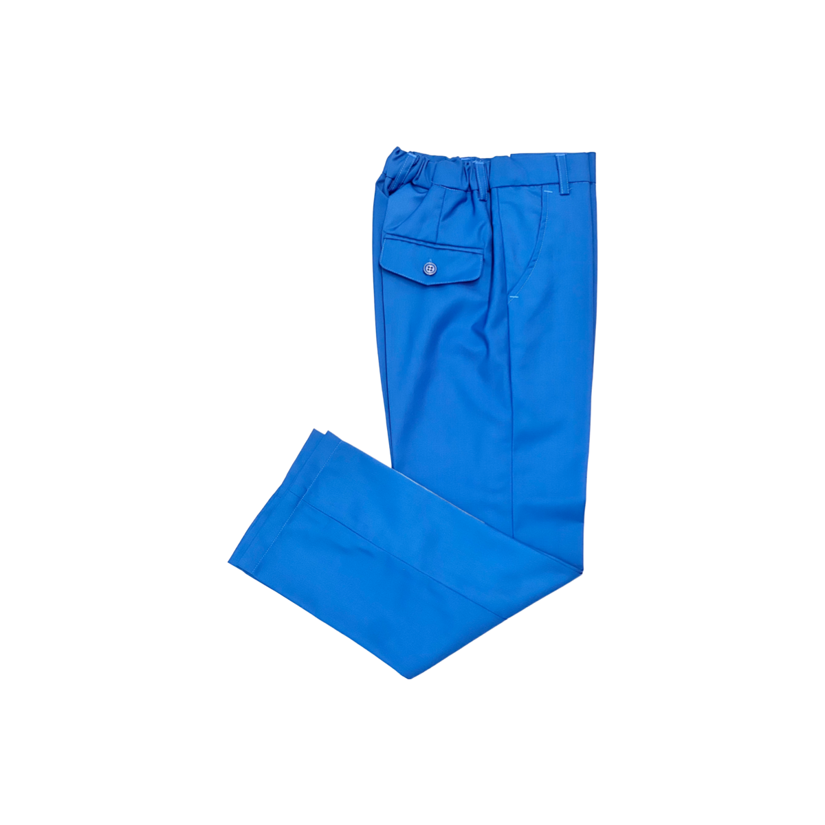 Modern Fit 5-Piece Ocean Blue Suit