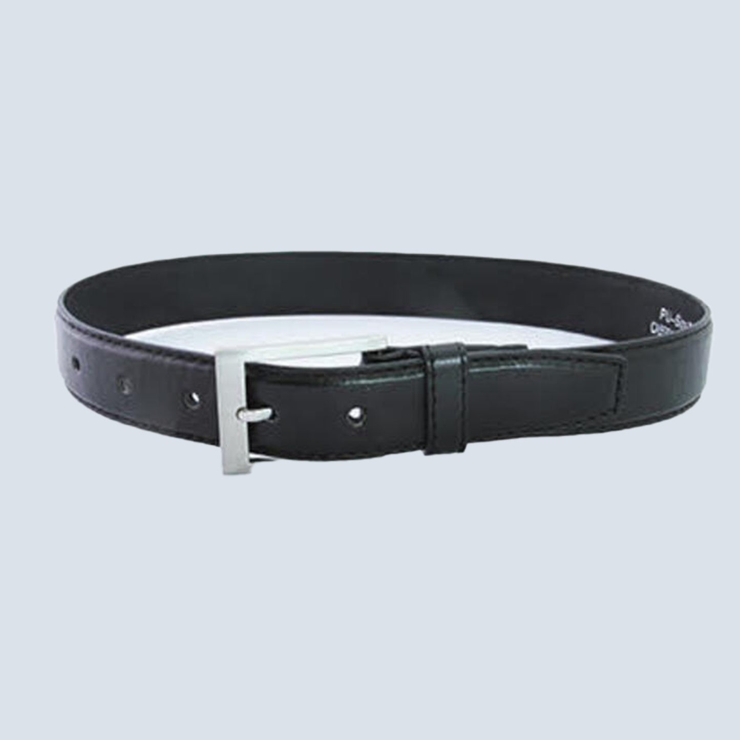 Mavezzano Patent Black Leather Belt (XS)