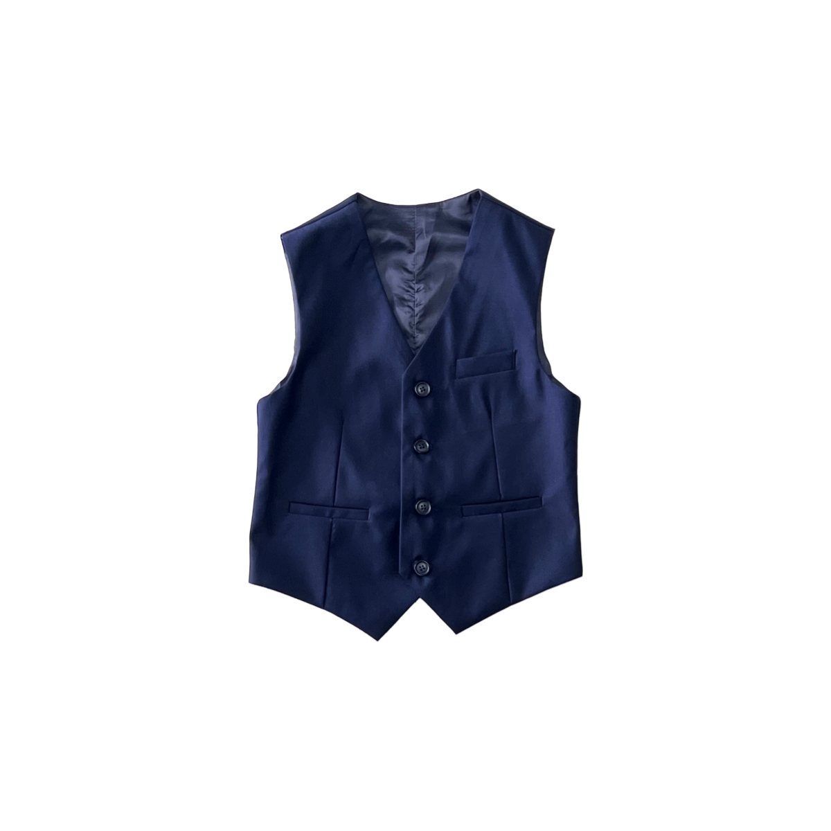 Debonair Slim-Fit Navy Blue Suit
