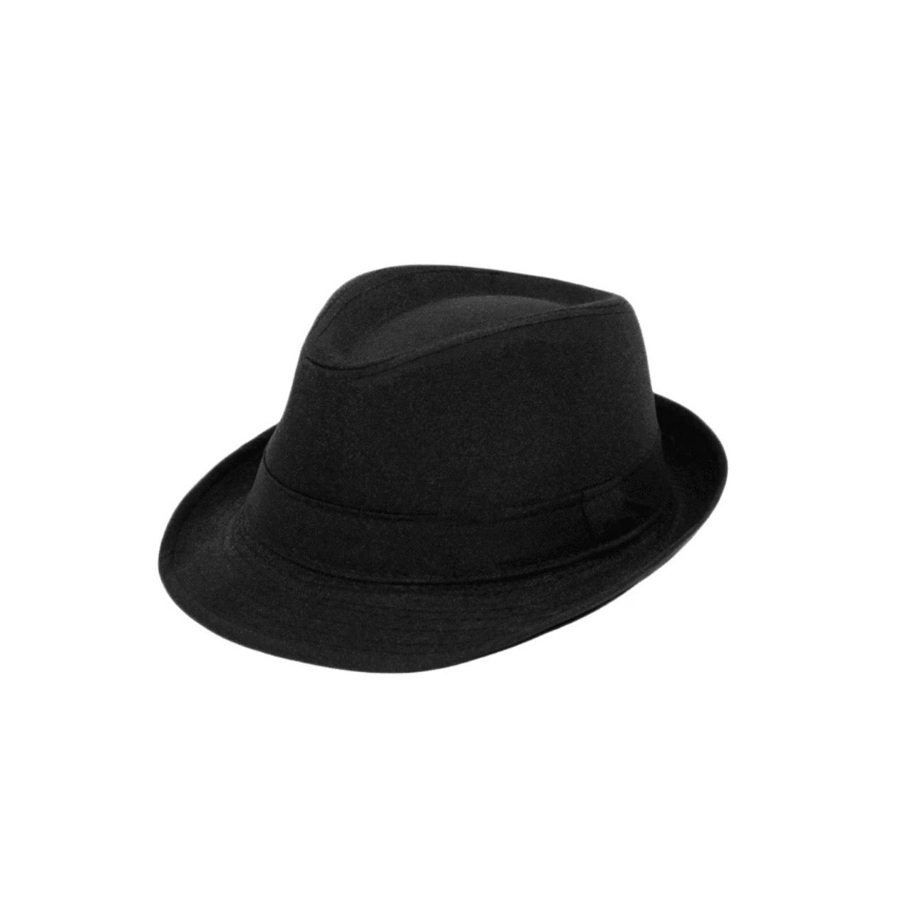 Unisex Teen Black Fedora Hat – Modern Classic Statement Piece