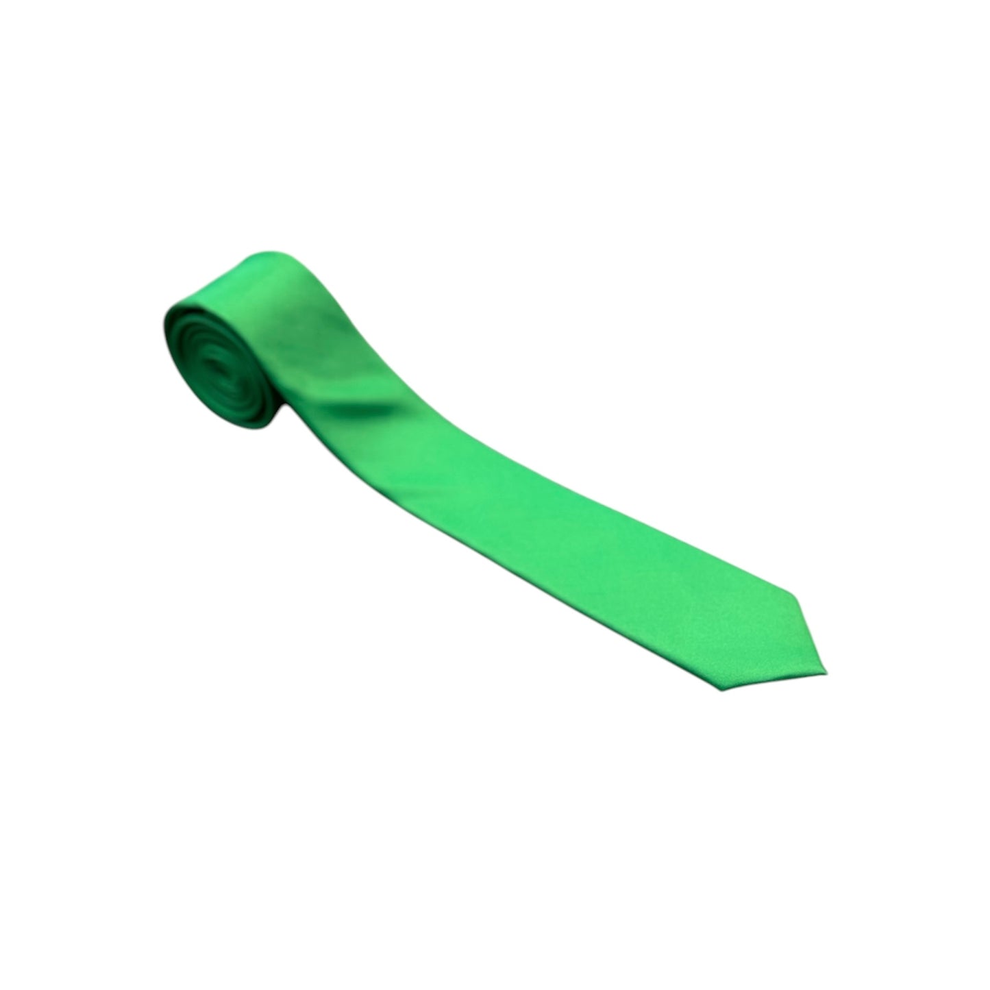 Mens Narrow Solid Colour Necktie