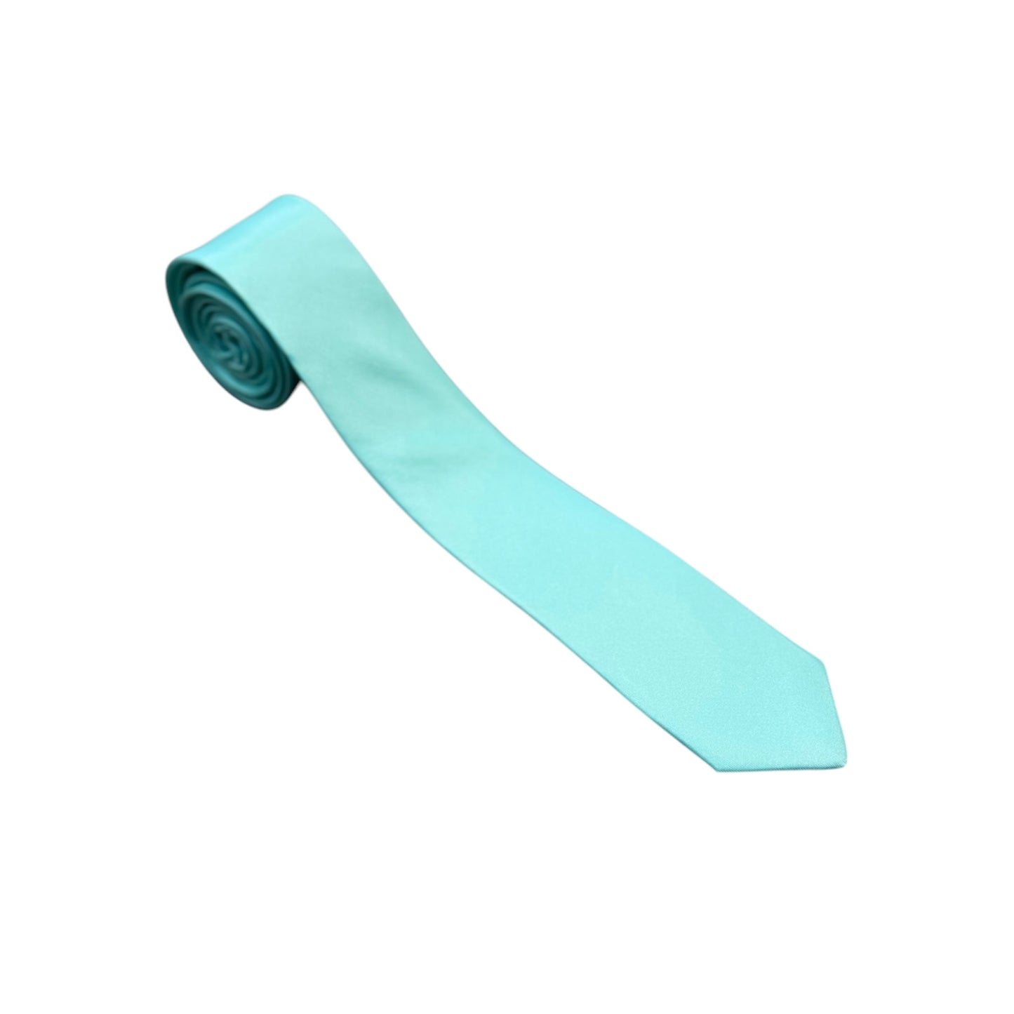 Mens Narrow Solid Colour Necktie