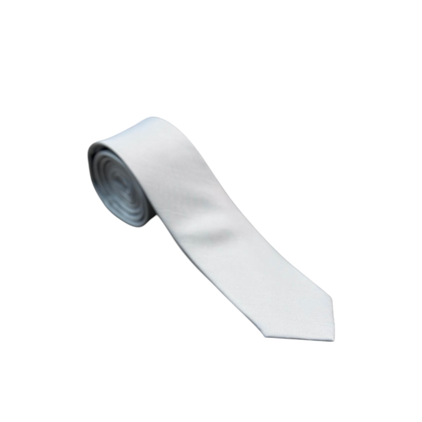 Mens Narrow Solid Colour Necktie