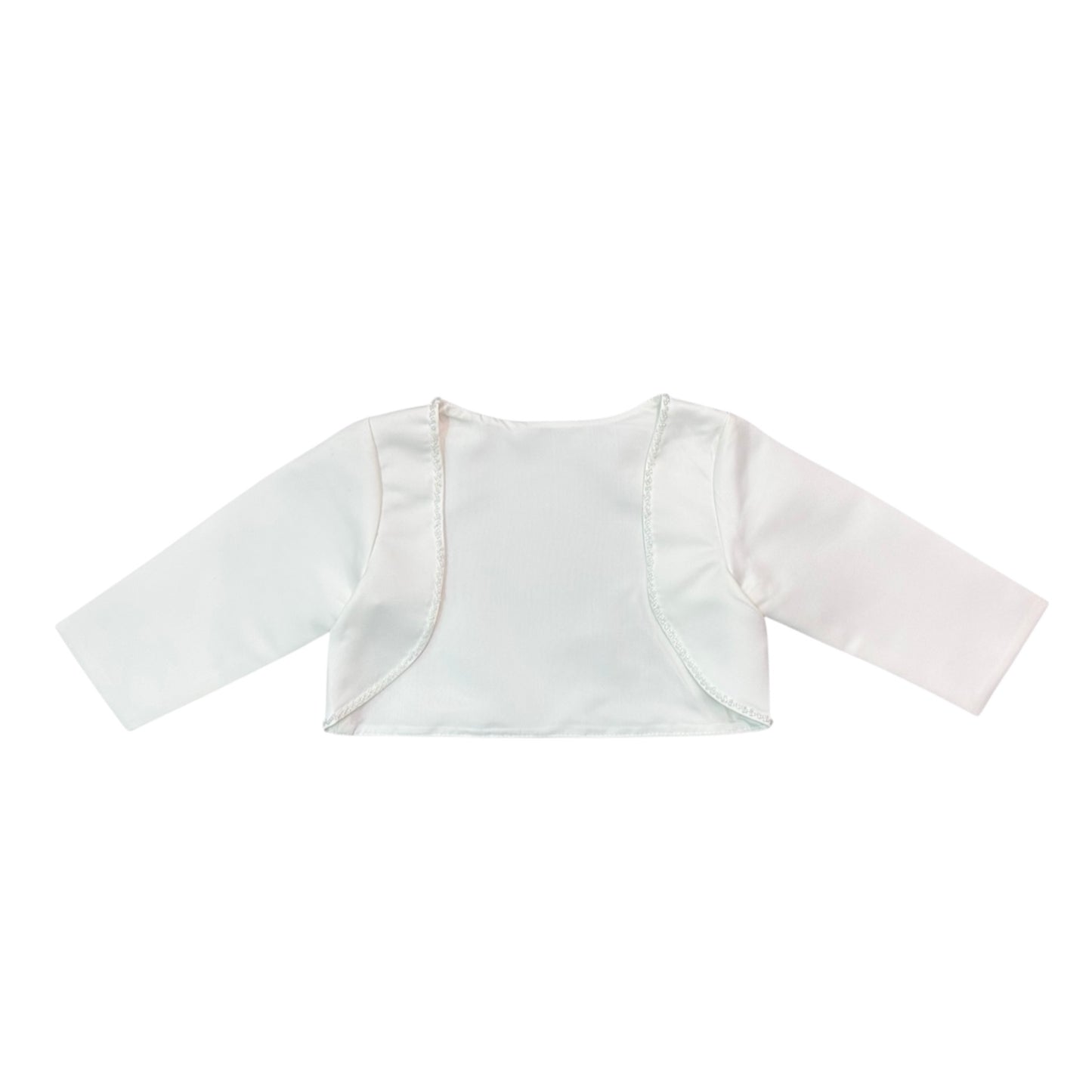 3/4 Sleeve Bolero w/ Pearl Trim