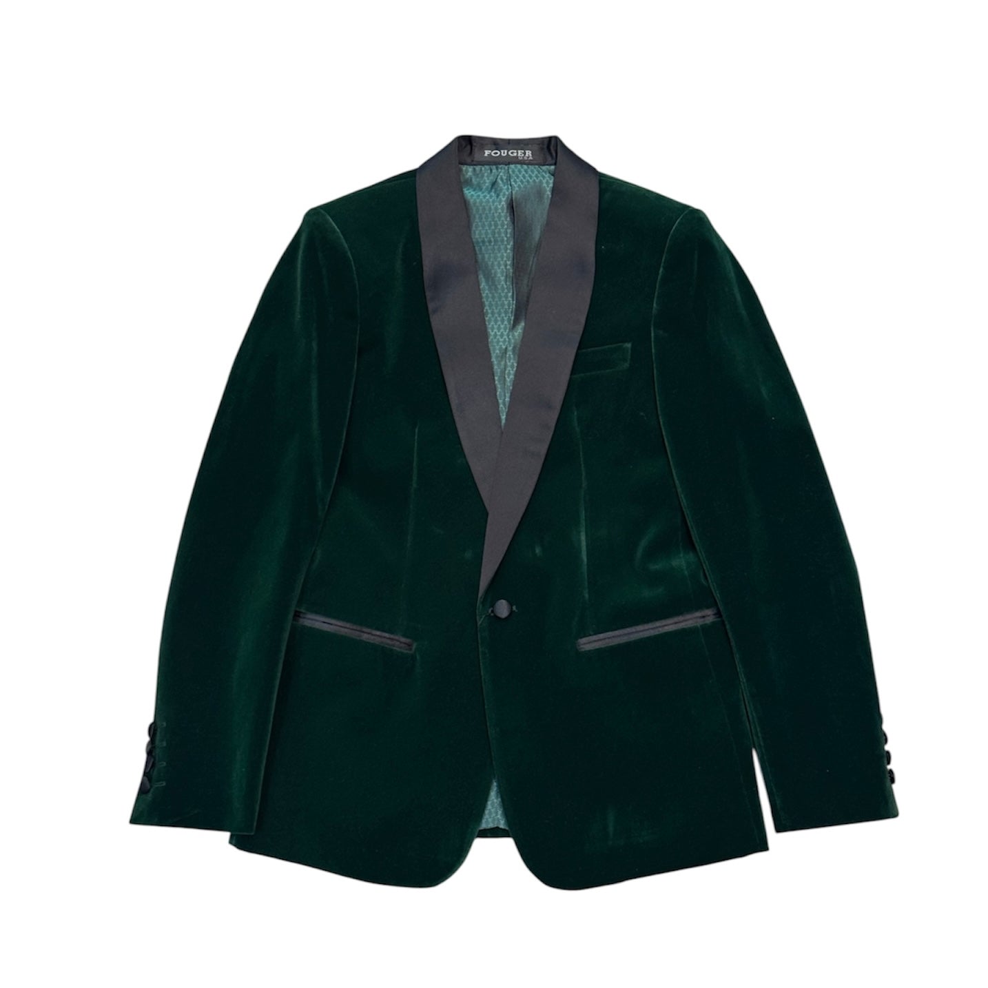 Velvet Hunter Green Blazer