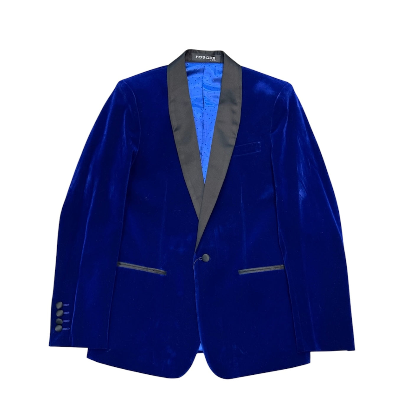 Velvet Indigo Blazer