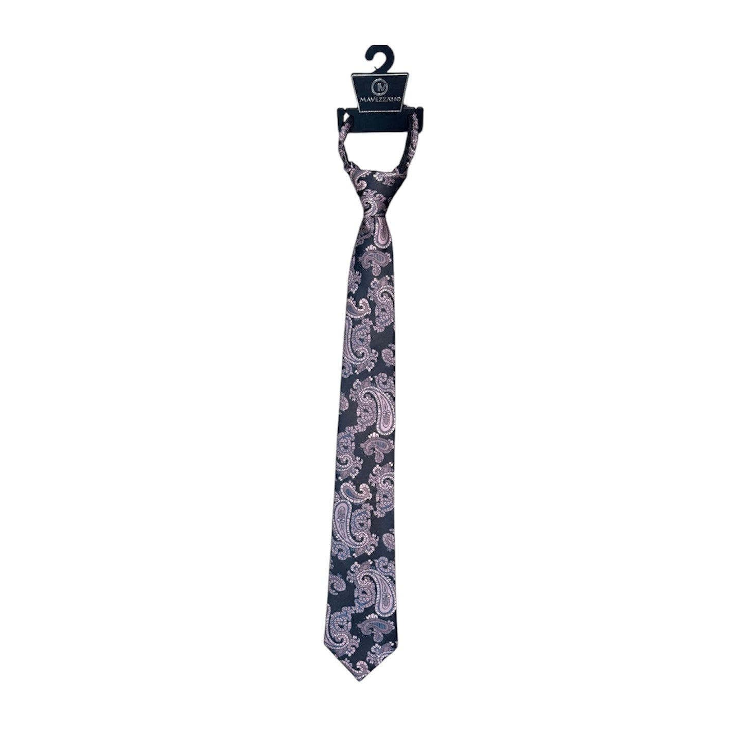 Mavezzano 17" Pattern Zipper Tie