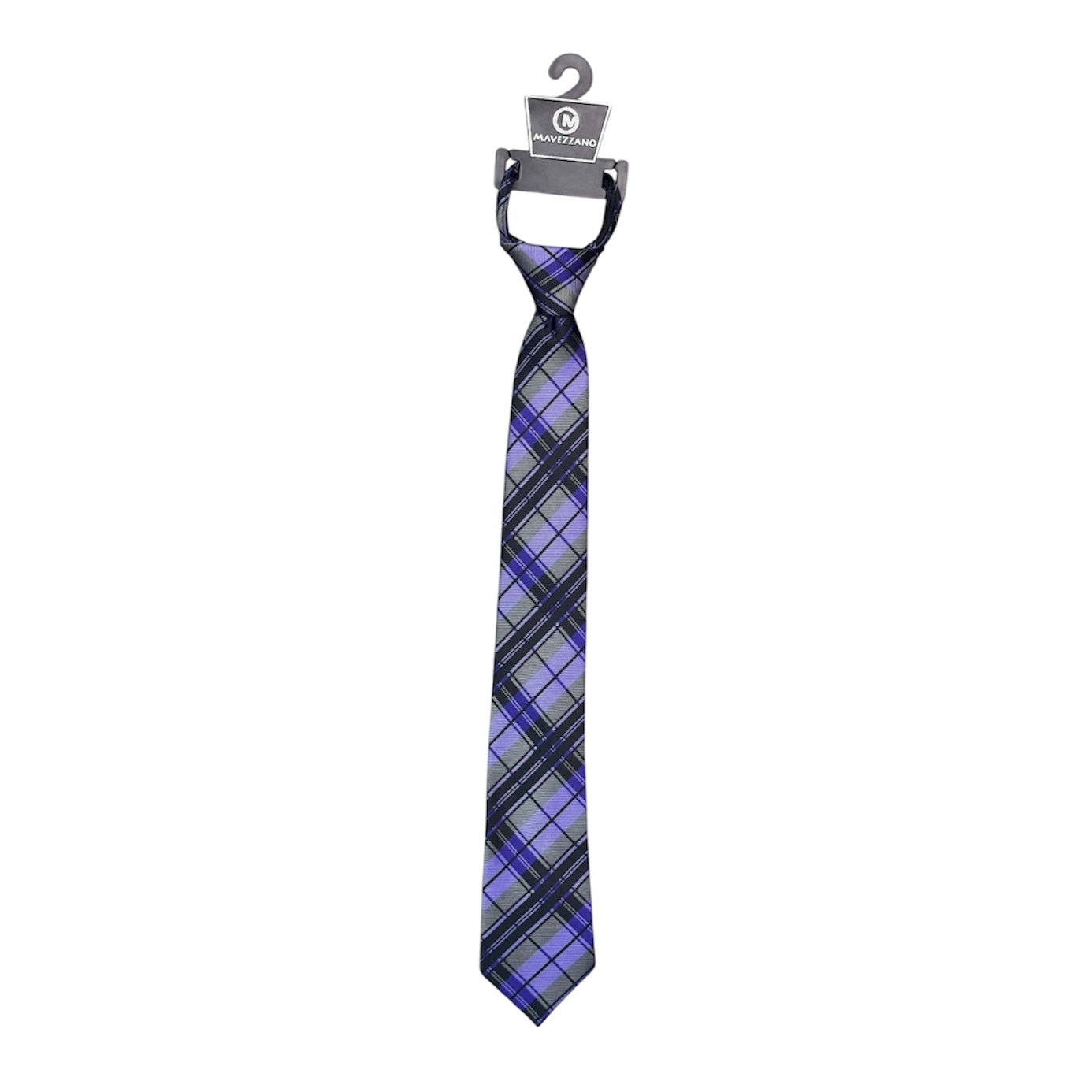 Mavezzano 17" Pattern Zipper Tie