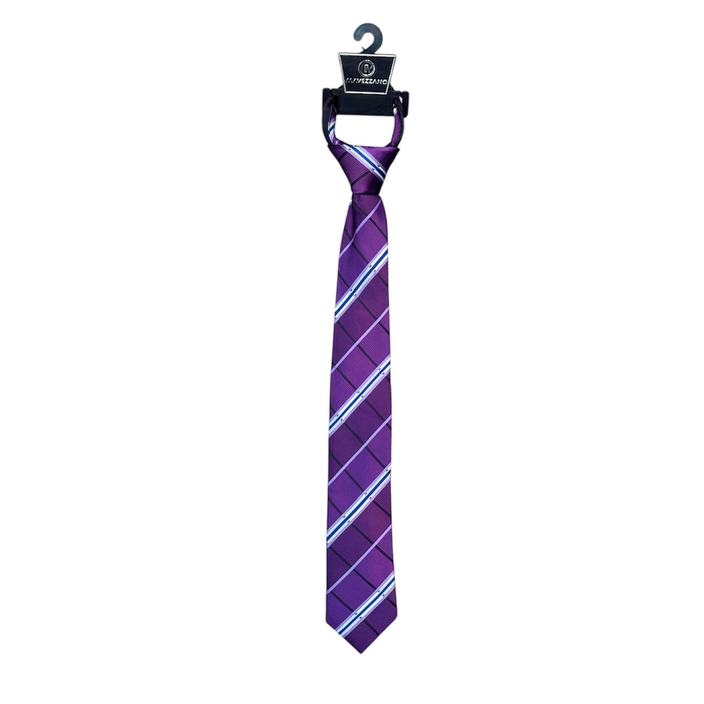 Mavezzano 17" Pattern Zipper Tie