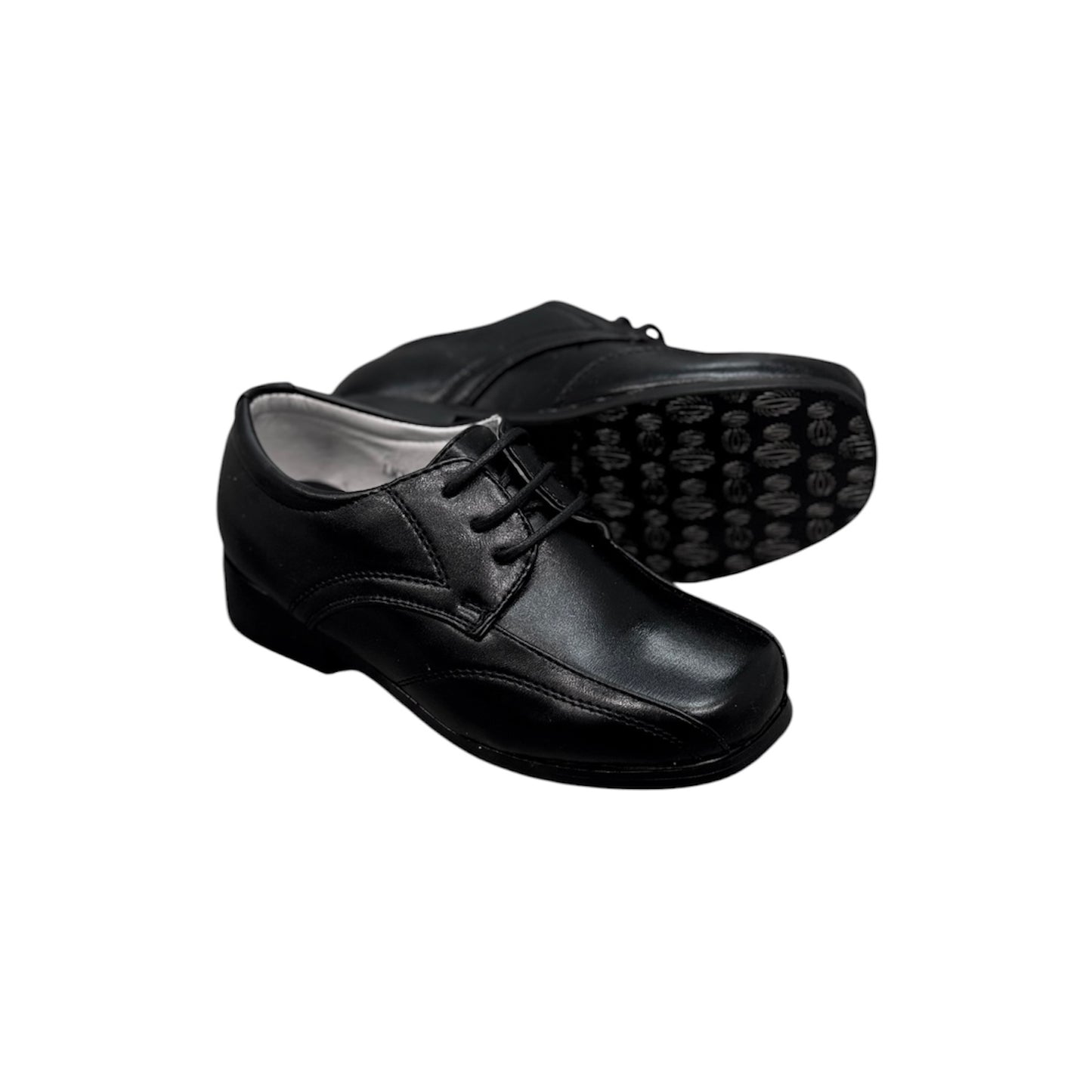 Fancy Kids Black Dress Shoe