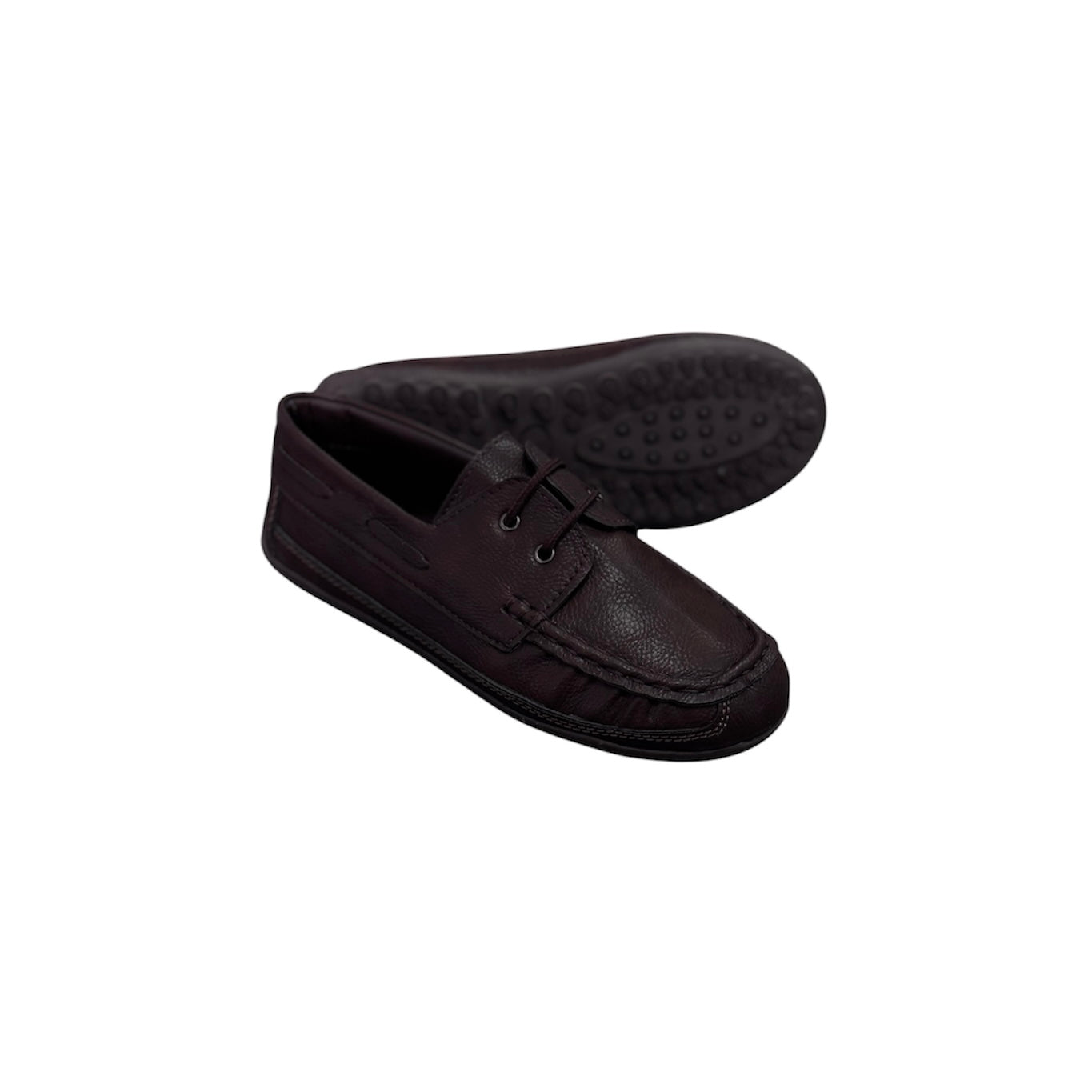 Mavezzano Brown Boat Shoe Loafers