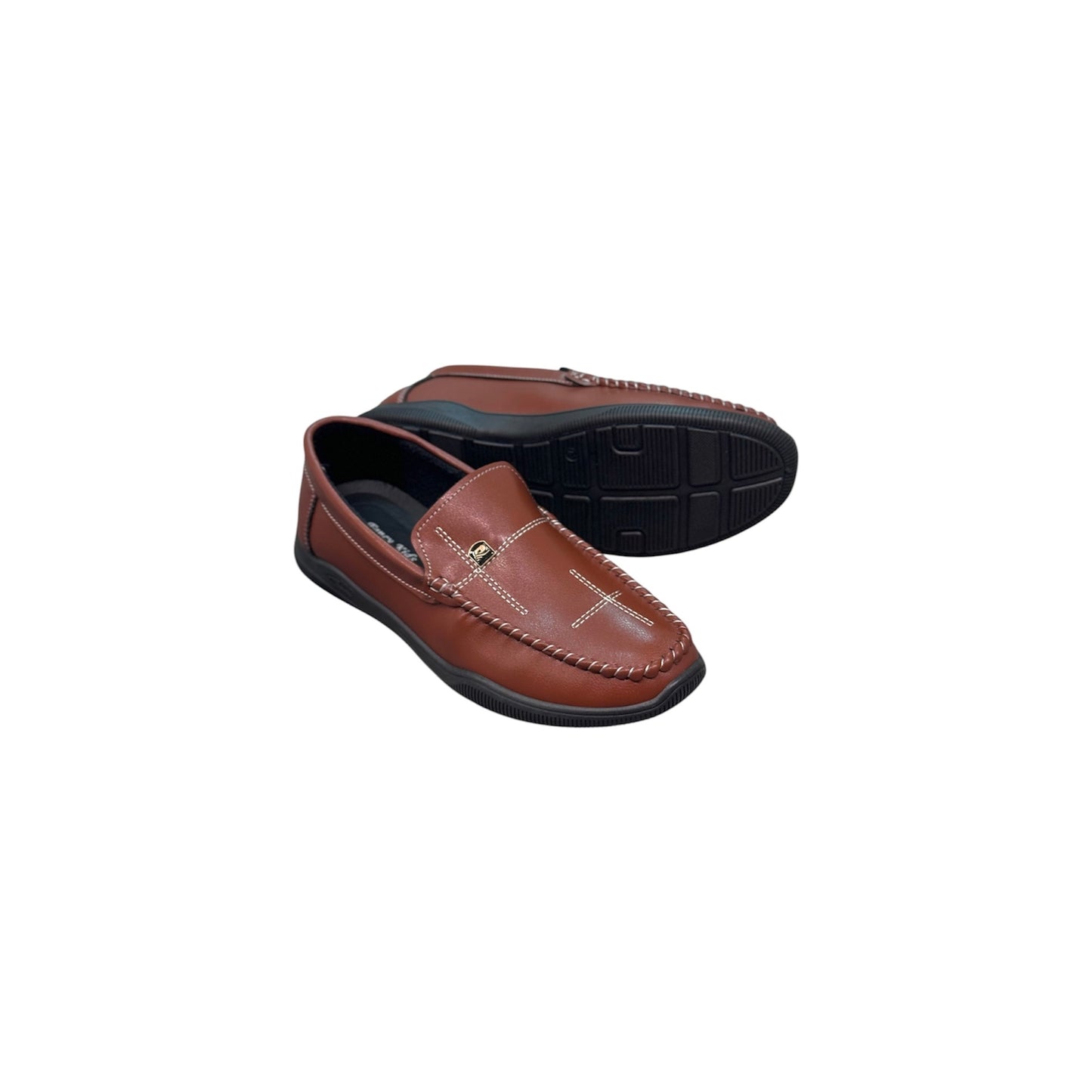 Junior Classic Cognac Moc Venetian Loafer