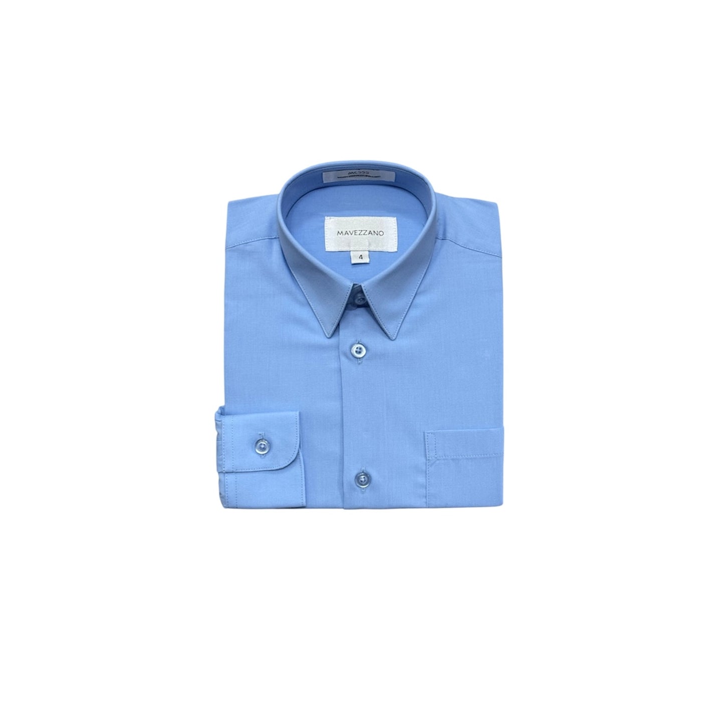 Mavezzano Slim-Fit Lt. Blue Dress Shirt