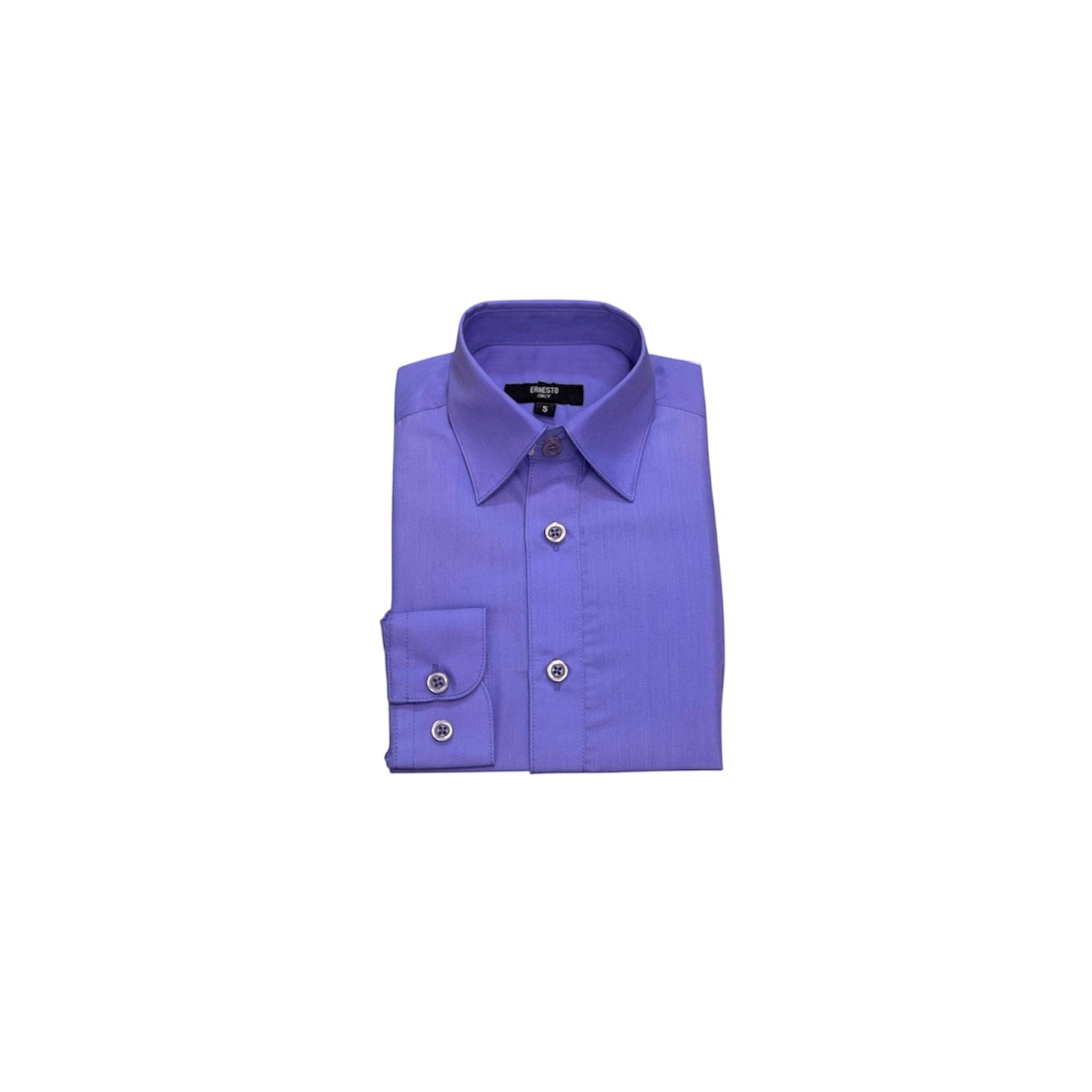 Ernesto Modern-Fit Violet Dress Shirt
