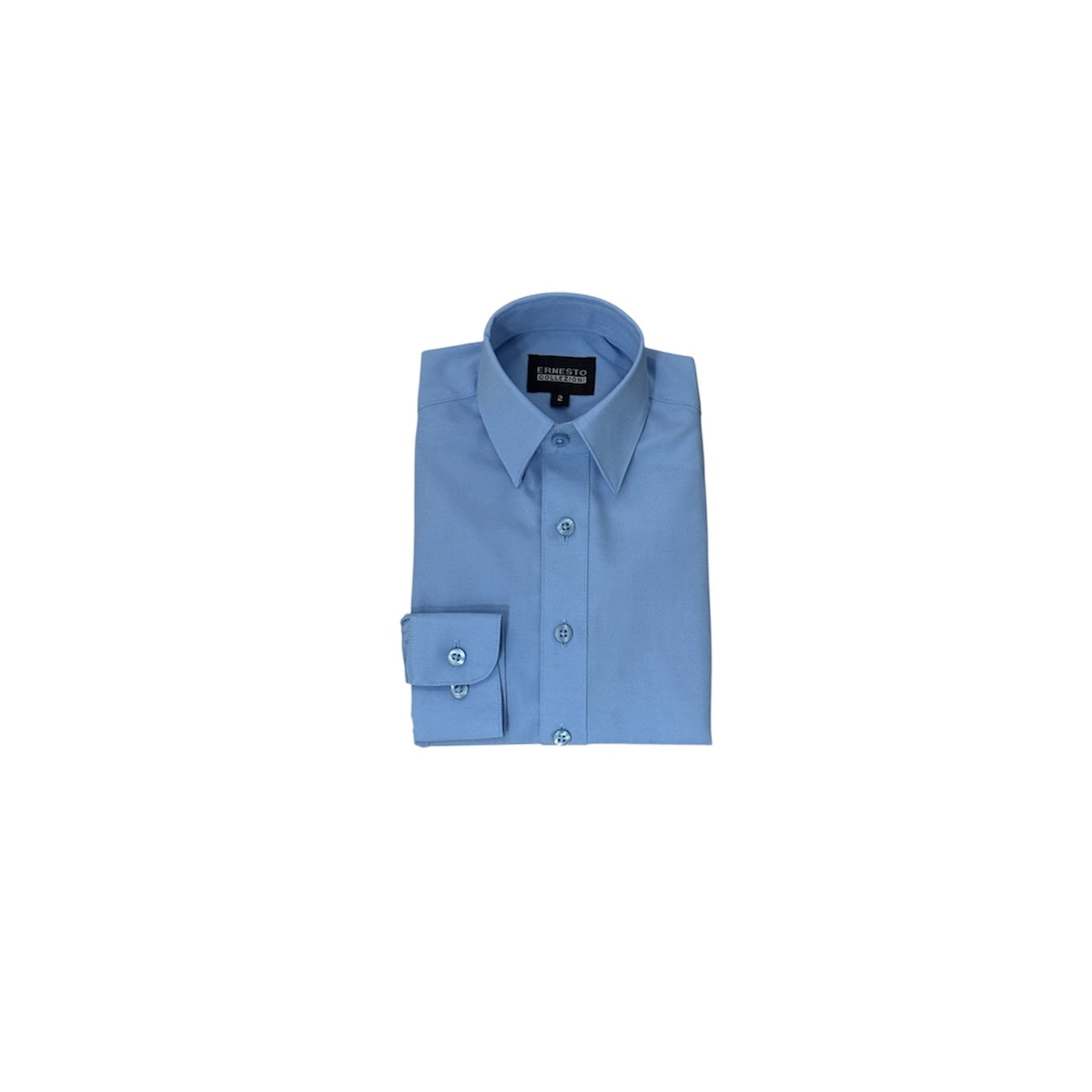 Ernesto Modern-Slim Fit Cornflower Blue Dress Shirt