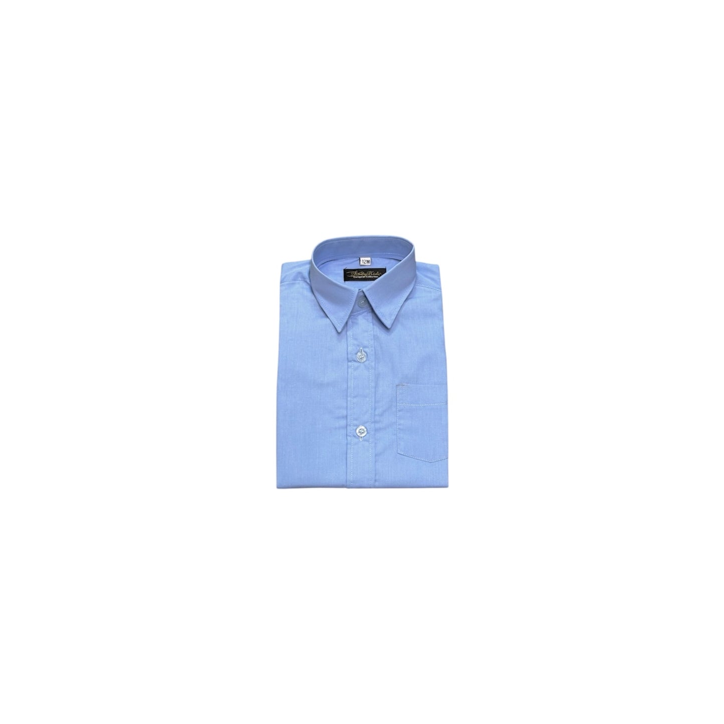 Fancy Kids Classic Fit Lt. Blue Dress Shirt w/ Tie