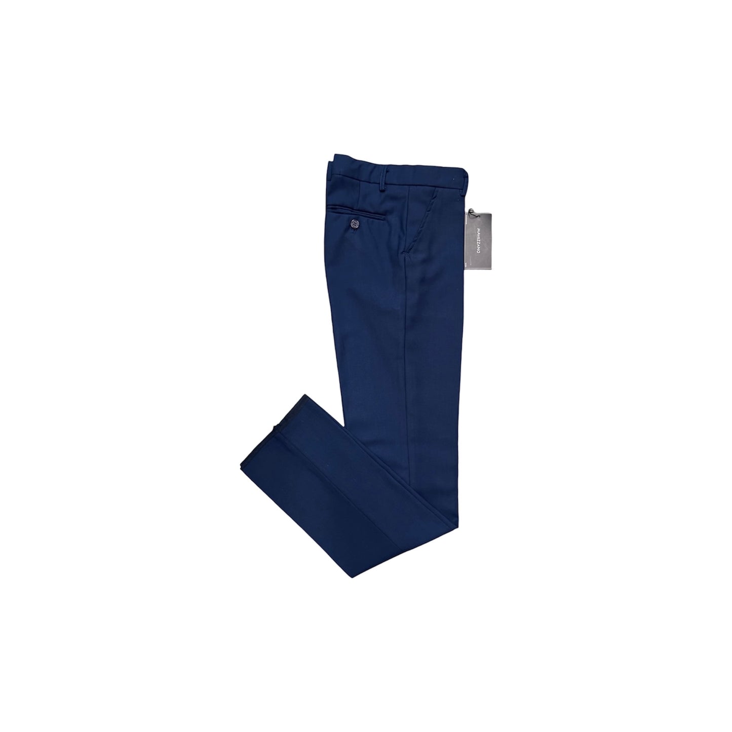 Mavezzano Slim Fit Boys' Wool Blend Slate Dress Pant