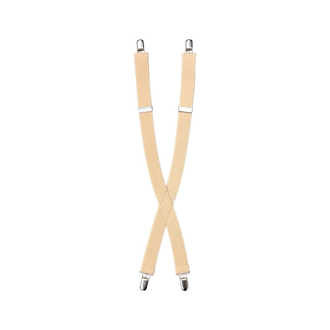 Boys’ Beige Adjustable Suspenders