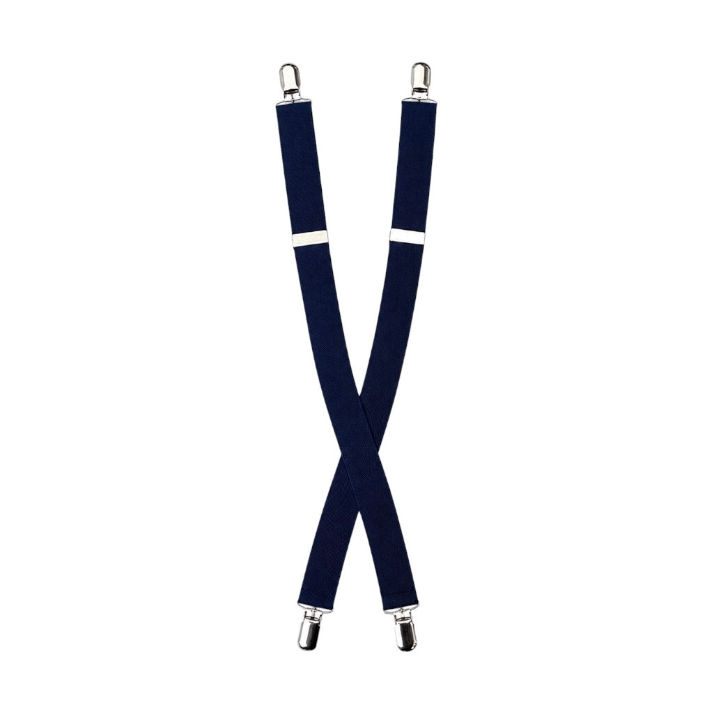 Boys’ Navy Adjustable Suspenders
