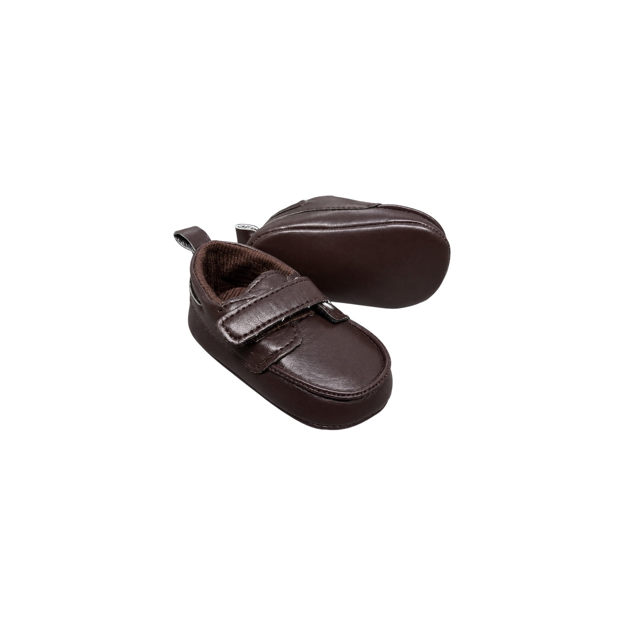 TenderToes Brown Pre-Walker Dress Shoes (Soft Sole)