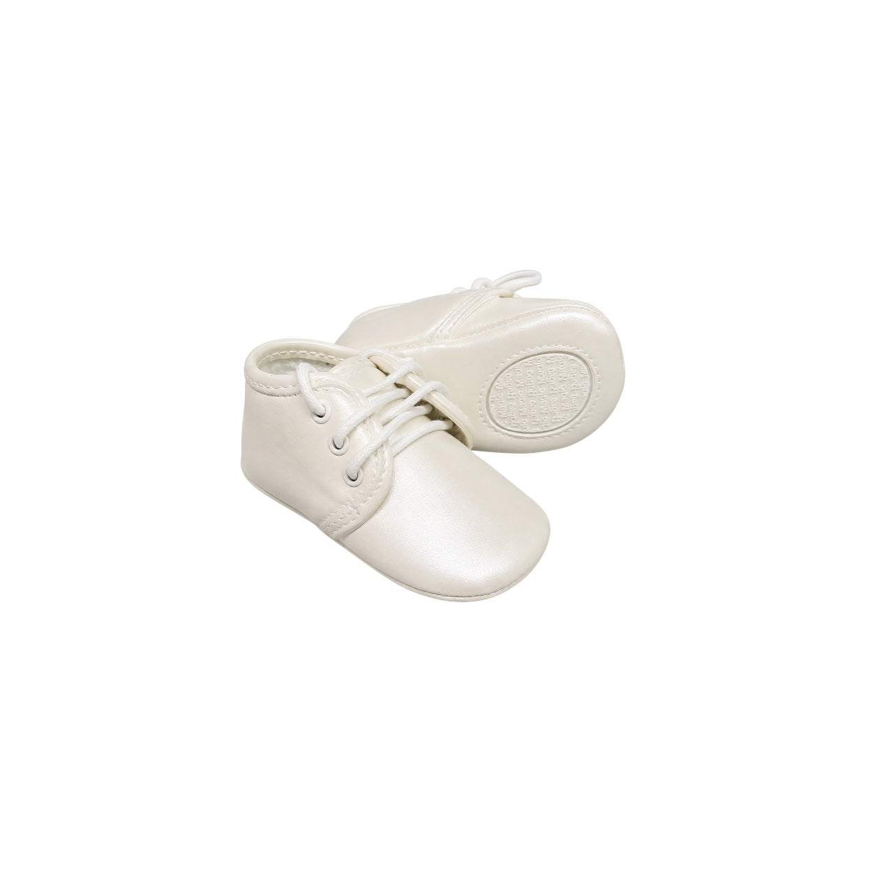 Fancy Kids Ivory Pre-Walker Baby Shoes (Soft Sole)