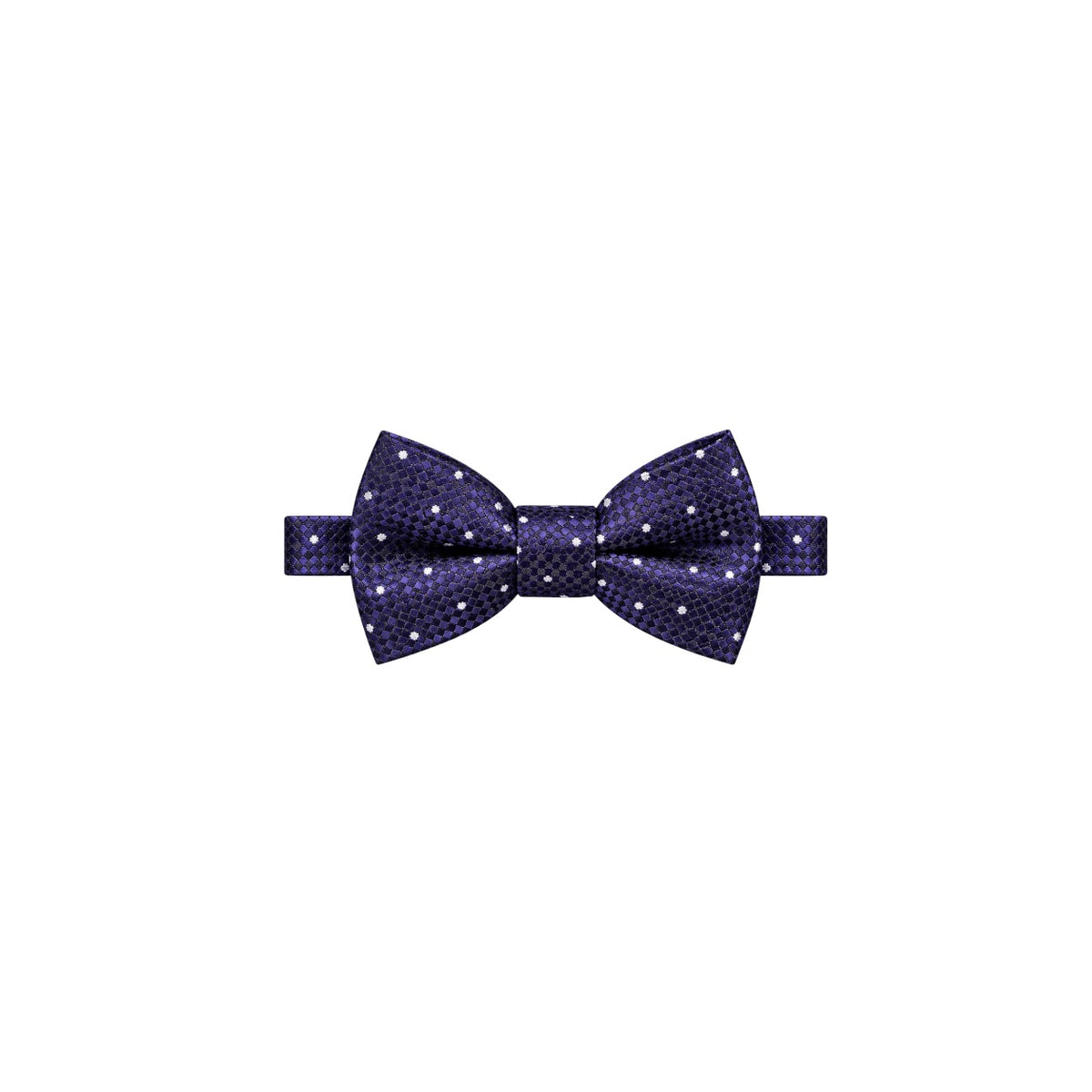 Boys’ Purple Geometric Pattern Bow Tie