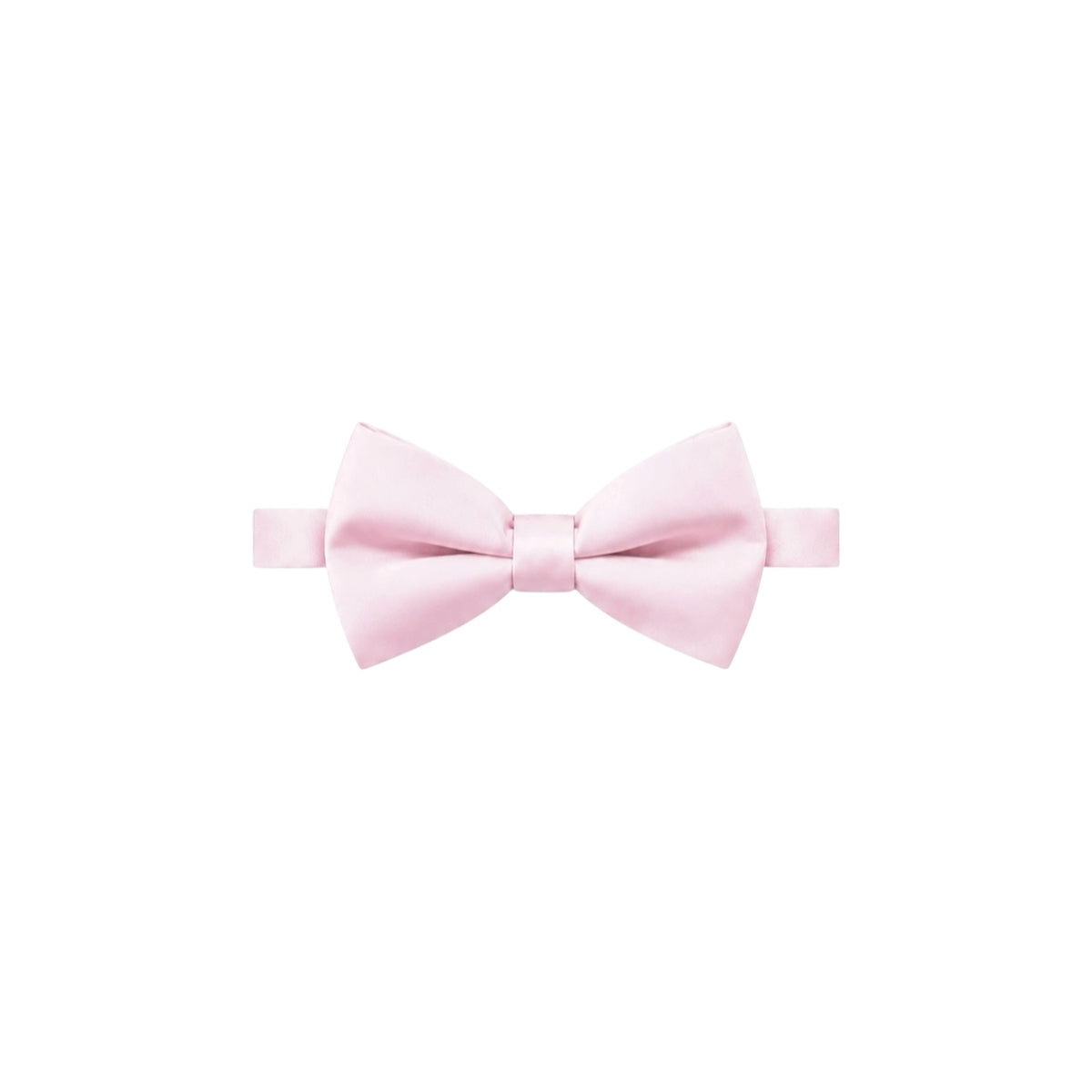 Men’s Classic Solid Satin Bow Tie