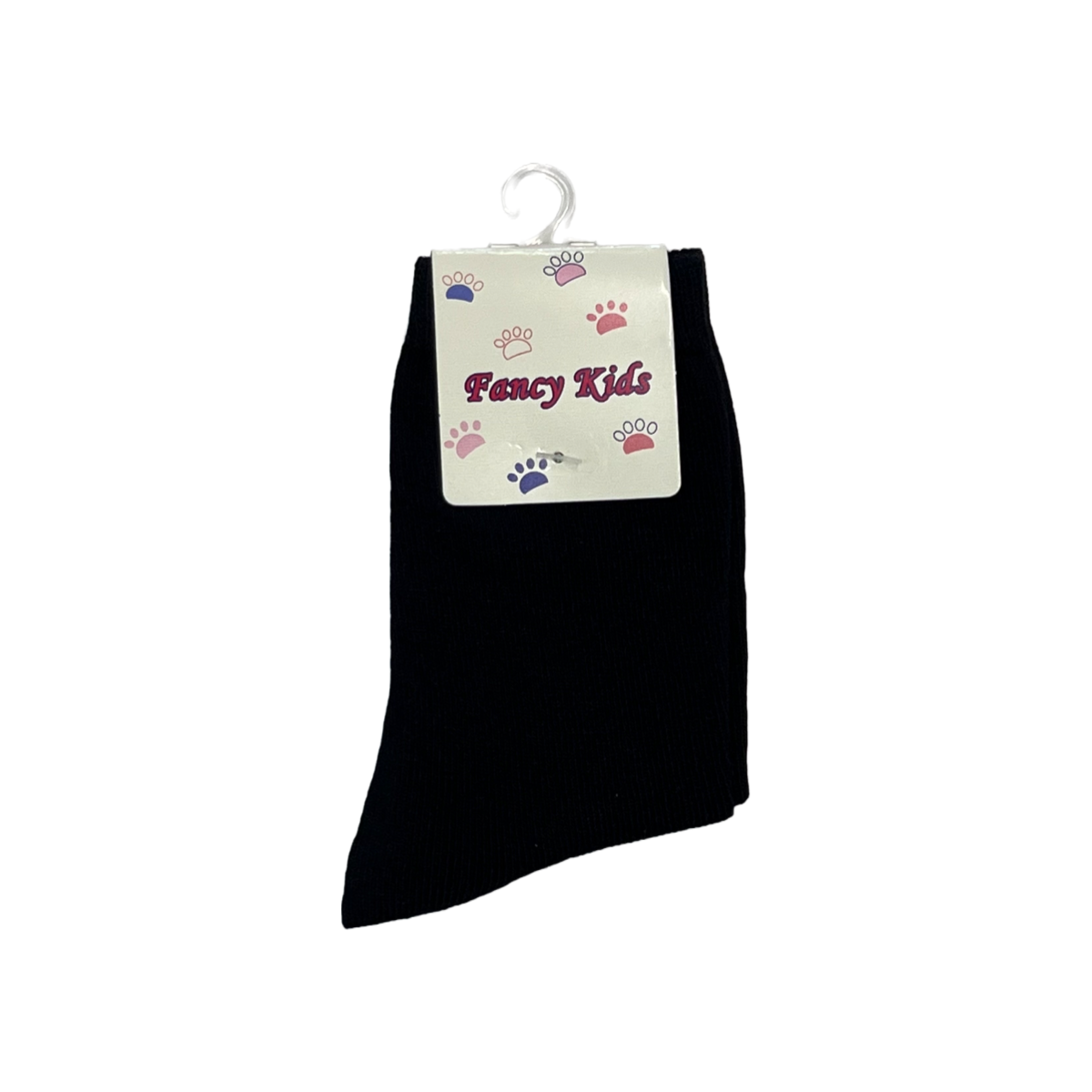 Fancy Kids Black Dress Socks