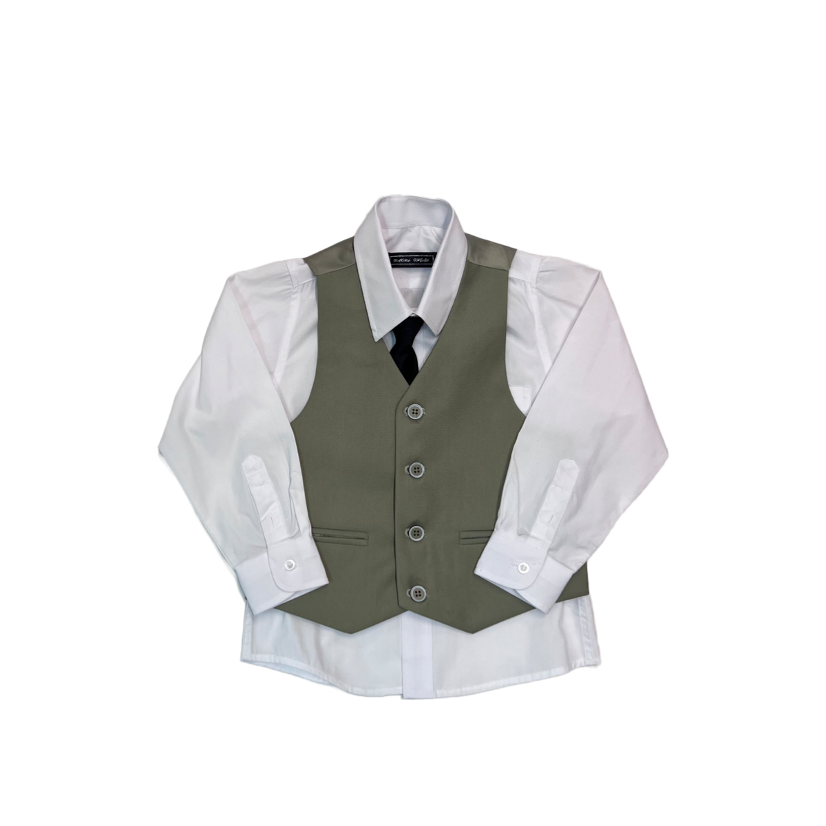 Mini World 5-Piece Olive Green Suit