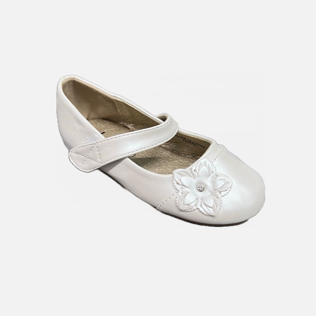 Jolene Baby Shoe with Flower Detail