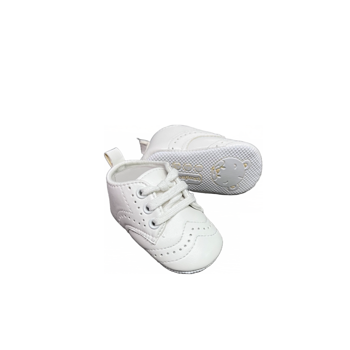 Tendertoes Off-White Infant Shoe (0-6 months)