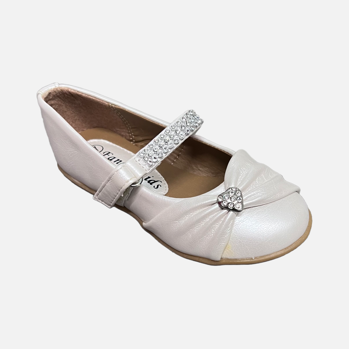 Fancy Kids Ballet Flat w/ Rhinestones