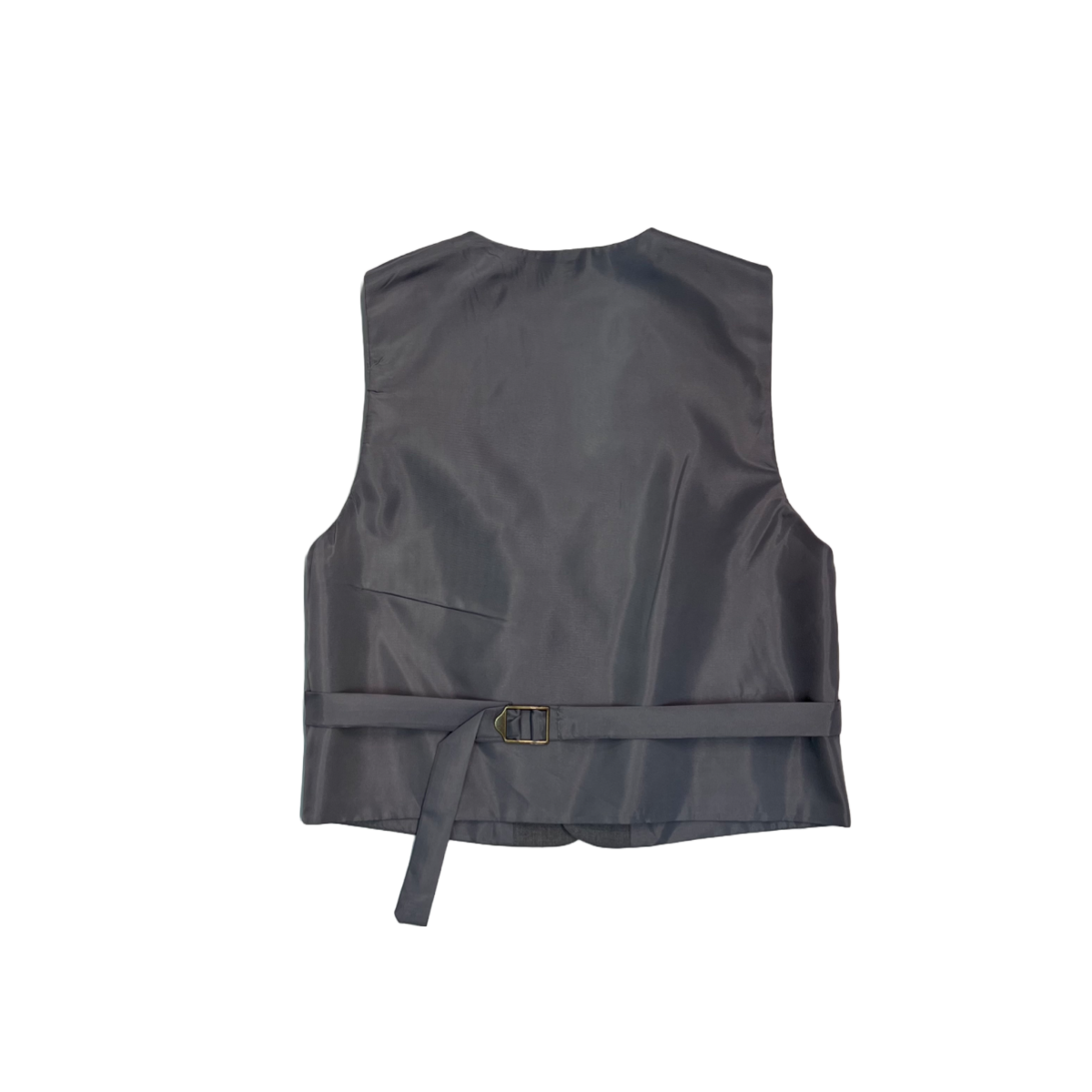 Fancy Kids Modern Fit 5-Piece Light Grey Suit