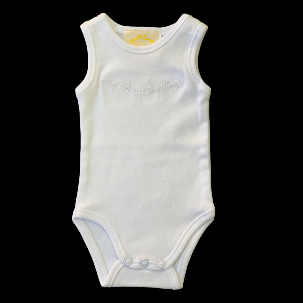 Baptism Sleeveless Bodysuit
