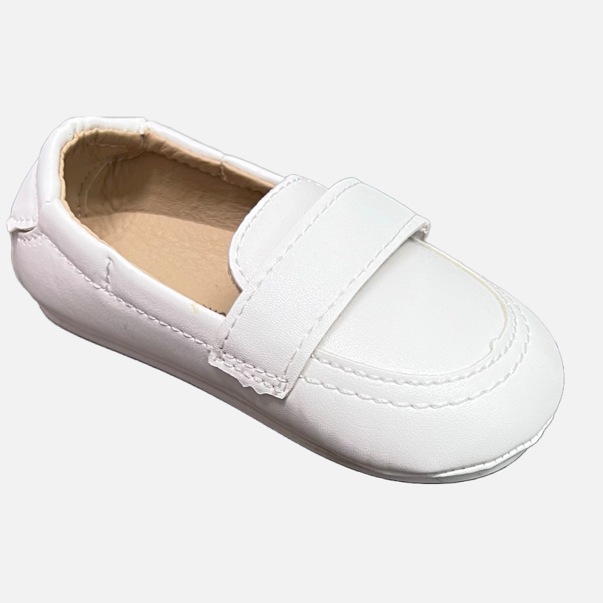 Mavezzano Baby Slip-On Loafer with Adjustable Strap