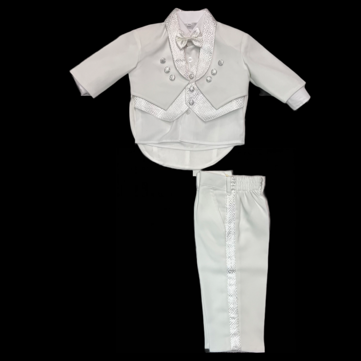 Square Pattern Tuxedo w/ Tail