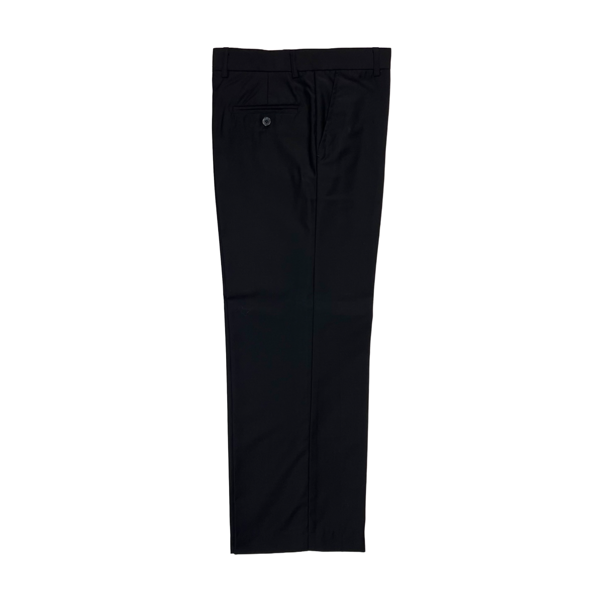Mavezzano Husky Fit Black Dress Pant