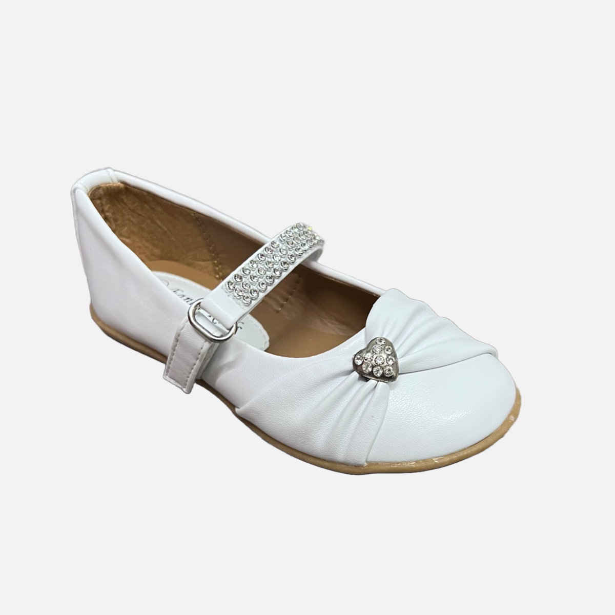 Fancy Kids Ballet Flat w/ Rhinestones
