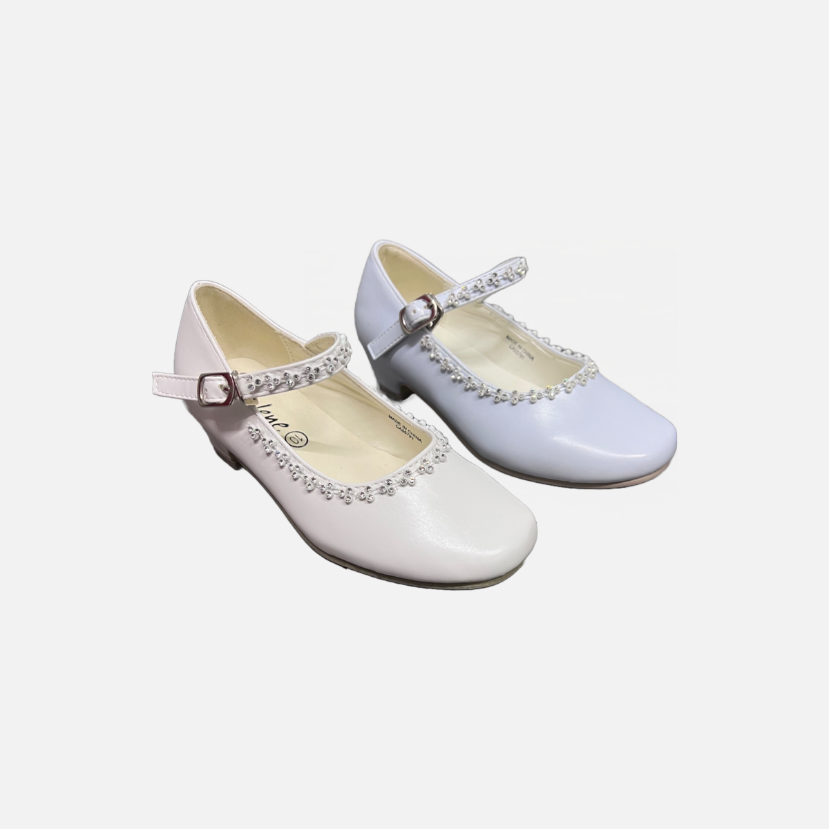 Jolene Triple Small Diamond Kitty Heel
