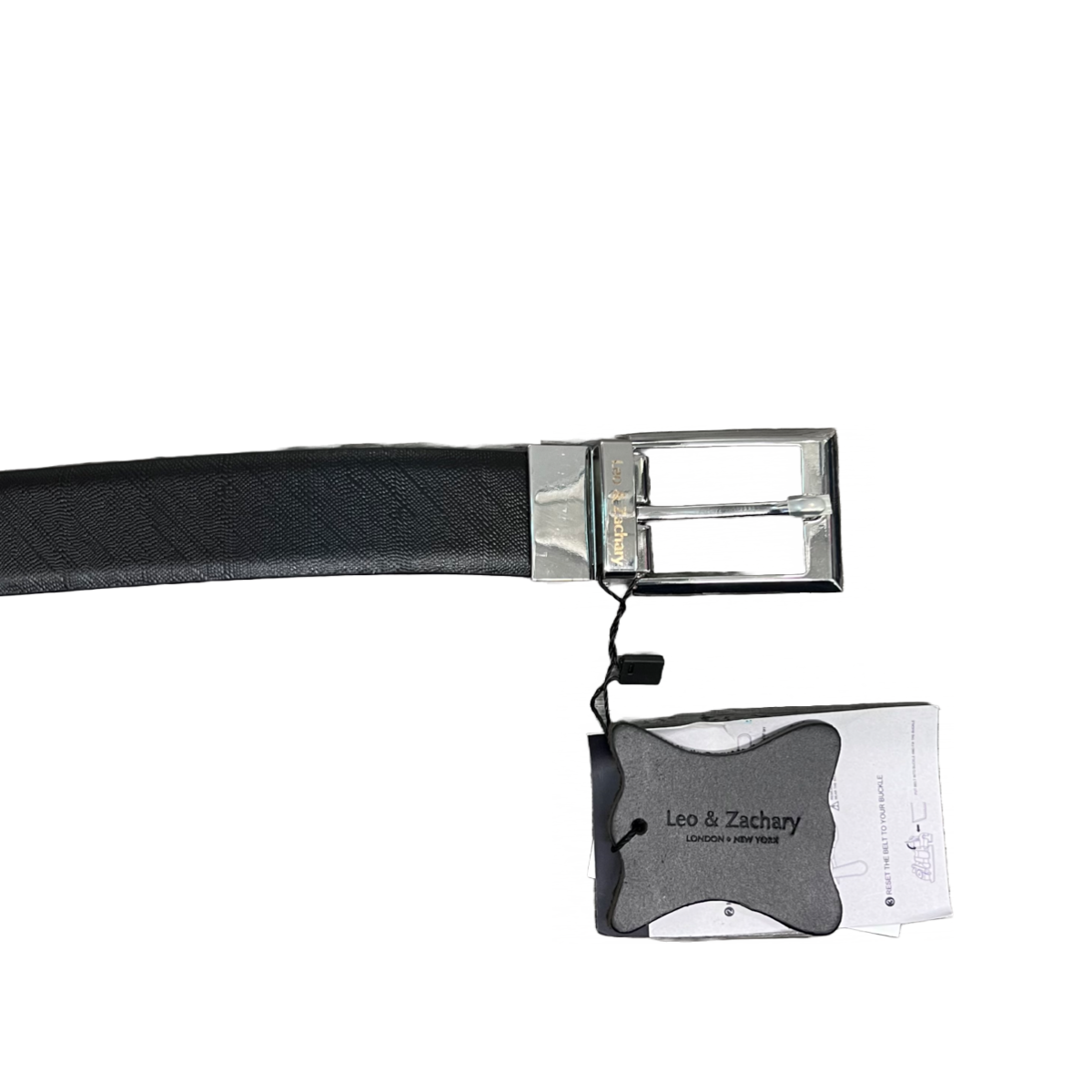 Leo & Zachary Leather Reversible Belt