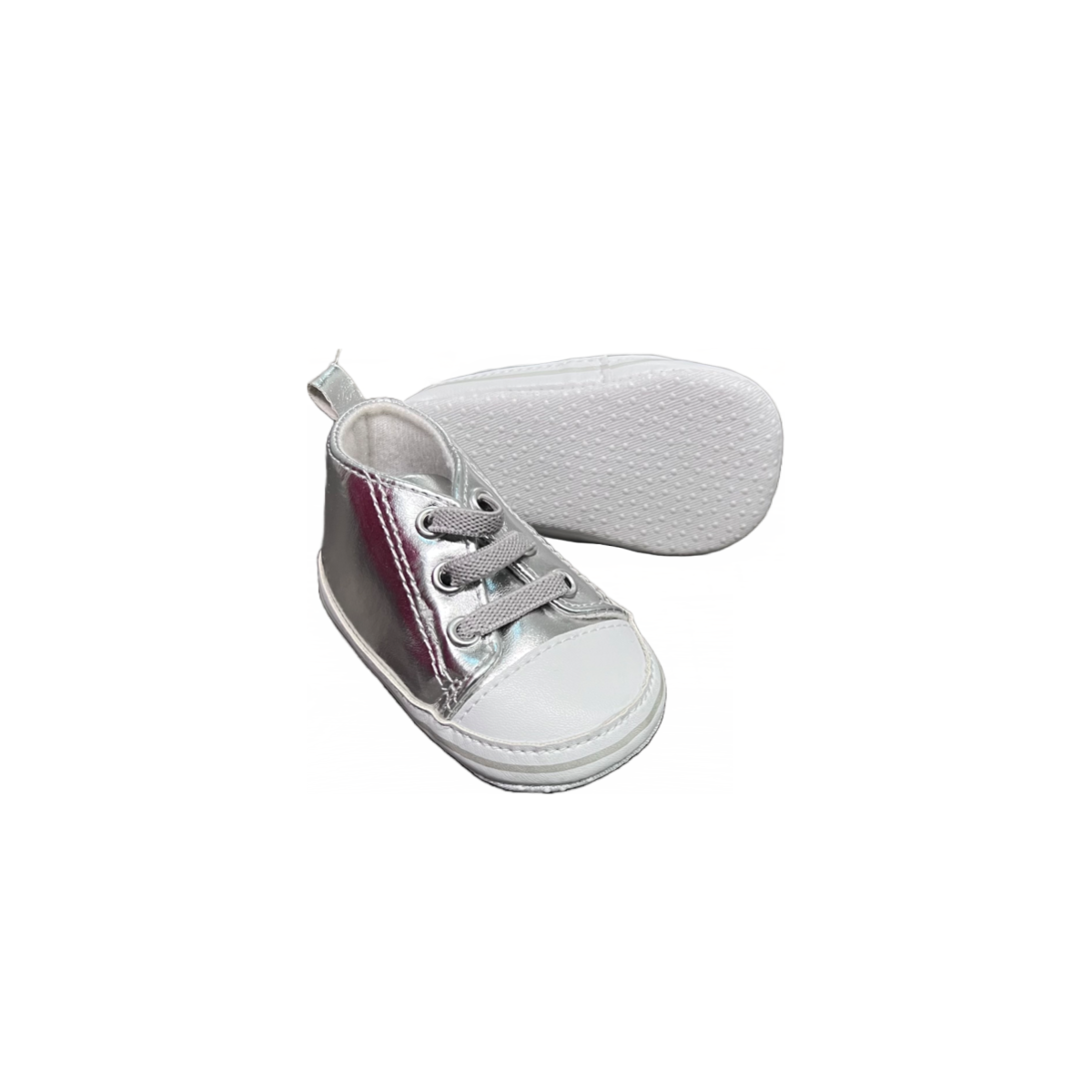 Tendertoes Silver Pre-Walker Sneakers