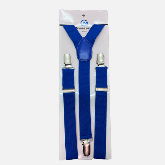 Mavezzano Royal Blue Suspender