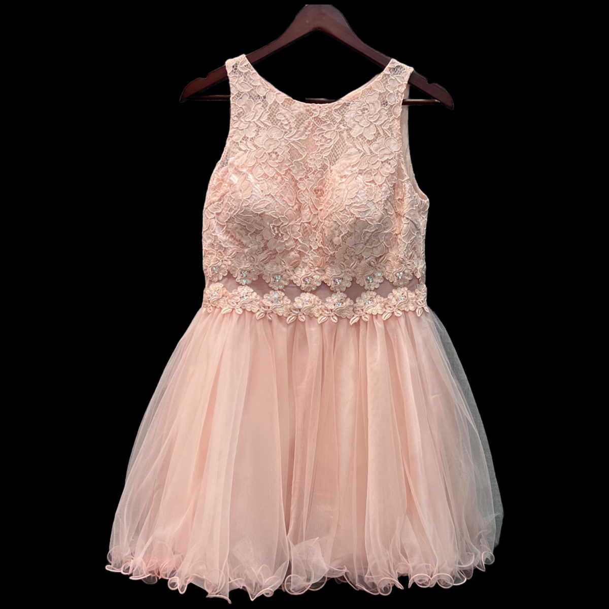 Jr. Grad Short Lace Dress