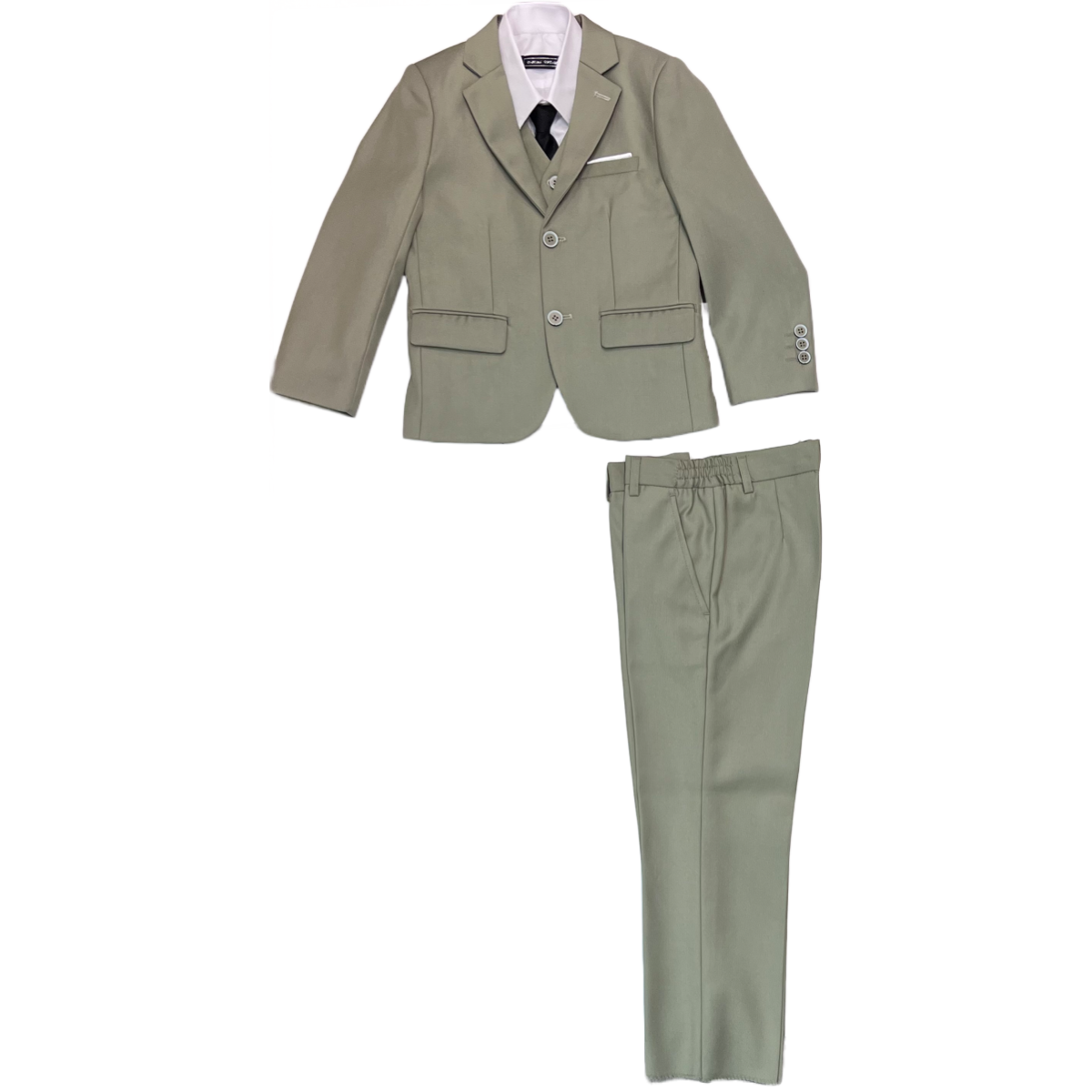 Mini World 5-Piece Olive Green Suit
