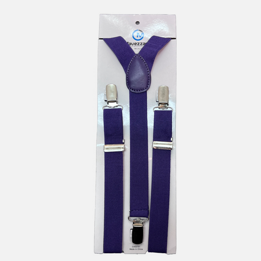 Mavezzano Purple Suspender